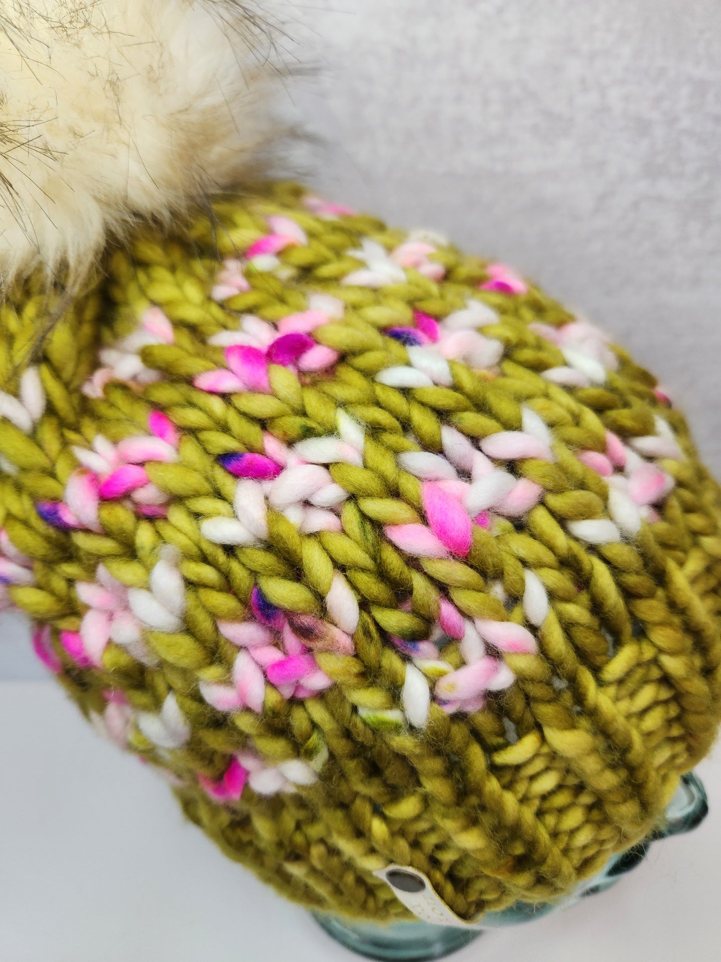 Merino Wool Pom Hat