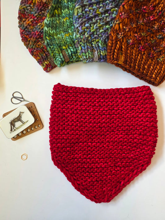 Merino Wool Bandana Cowl