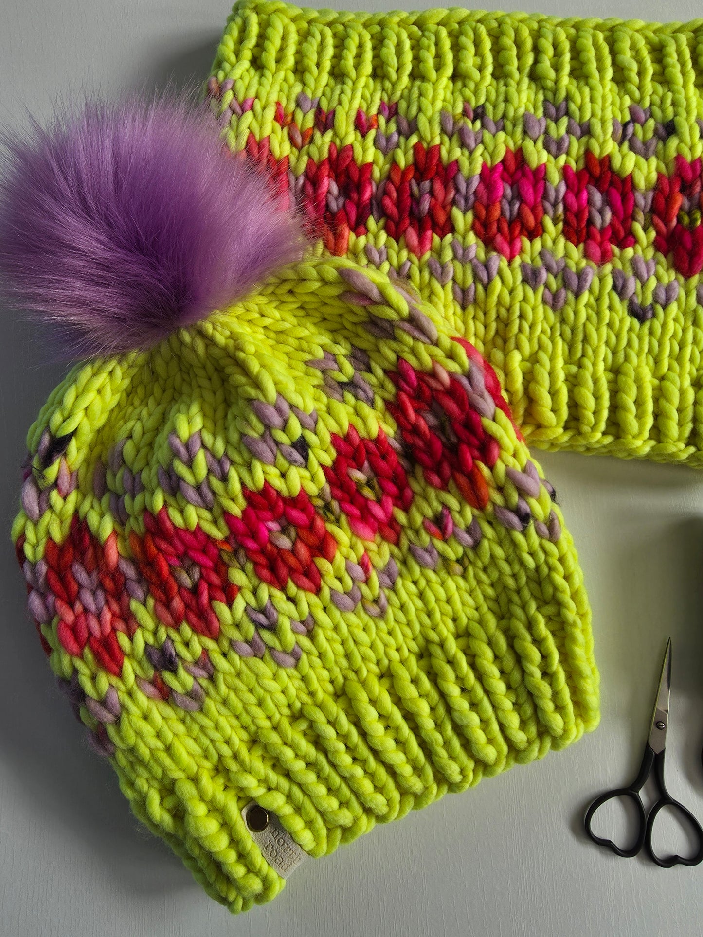 Merino Wool Hat and Cowl Set