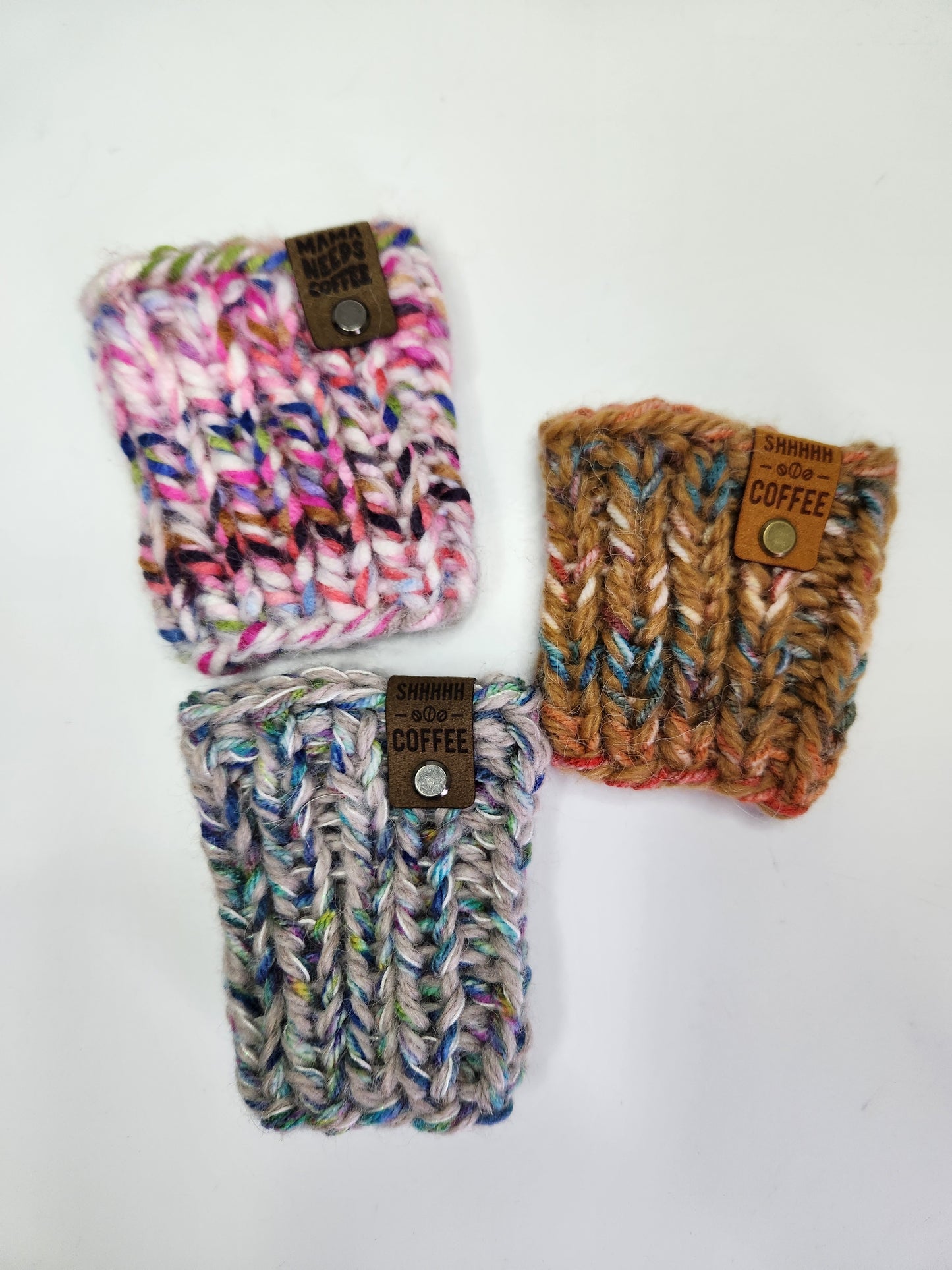 Set of 3 Mug Cozies