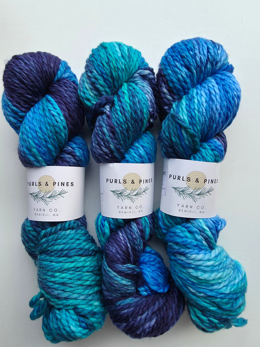 Purls & Pines | Chunky | Sky Blue Waters
