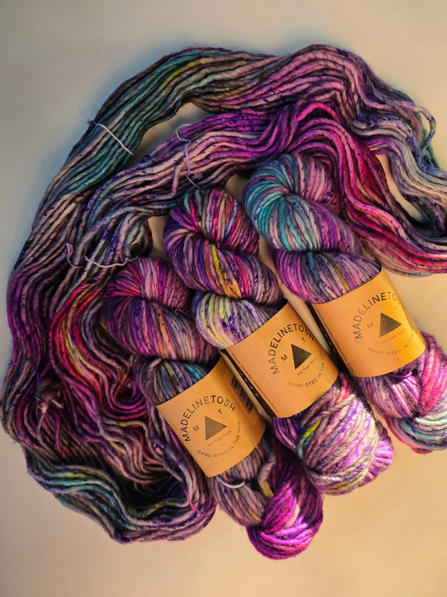 Madelinetosh Yarn | A.S.A.P. | Rebel Rainbow Rider