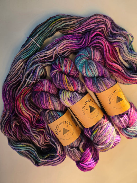Madelinetosh Yarn | A.S.A.P. | Rebel Rainbow Rider