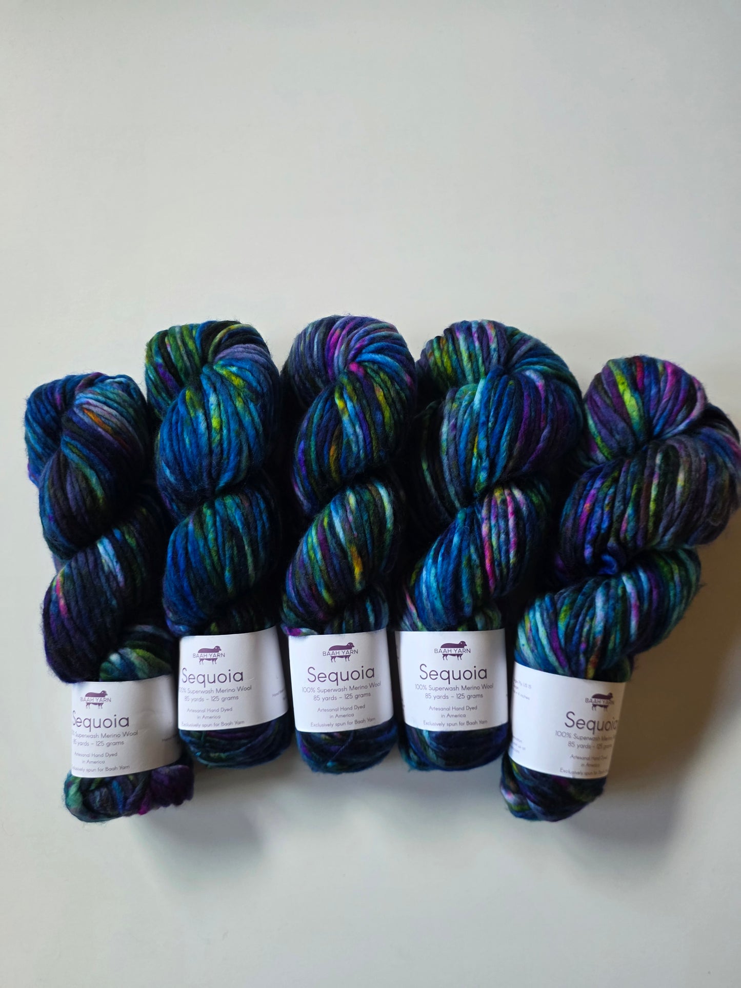 Exclusive Baah Yarn | Sequoia | Aurora Borealis