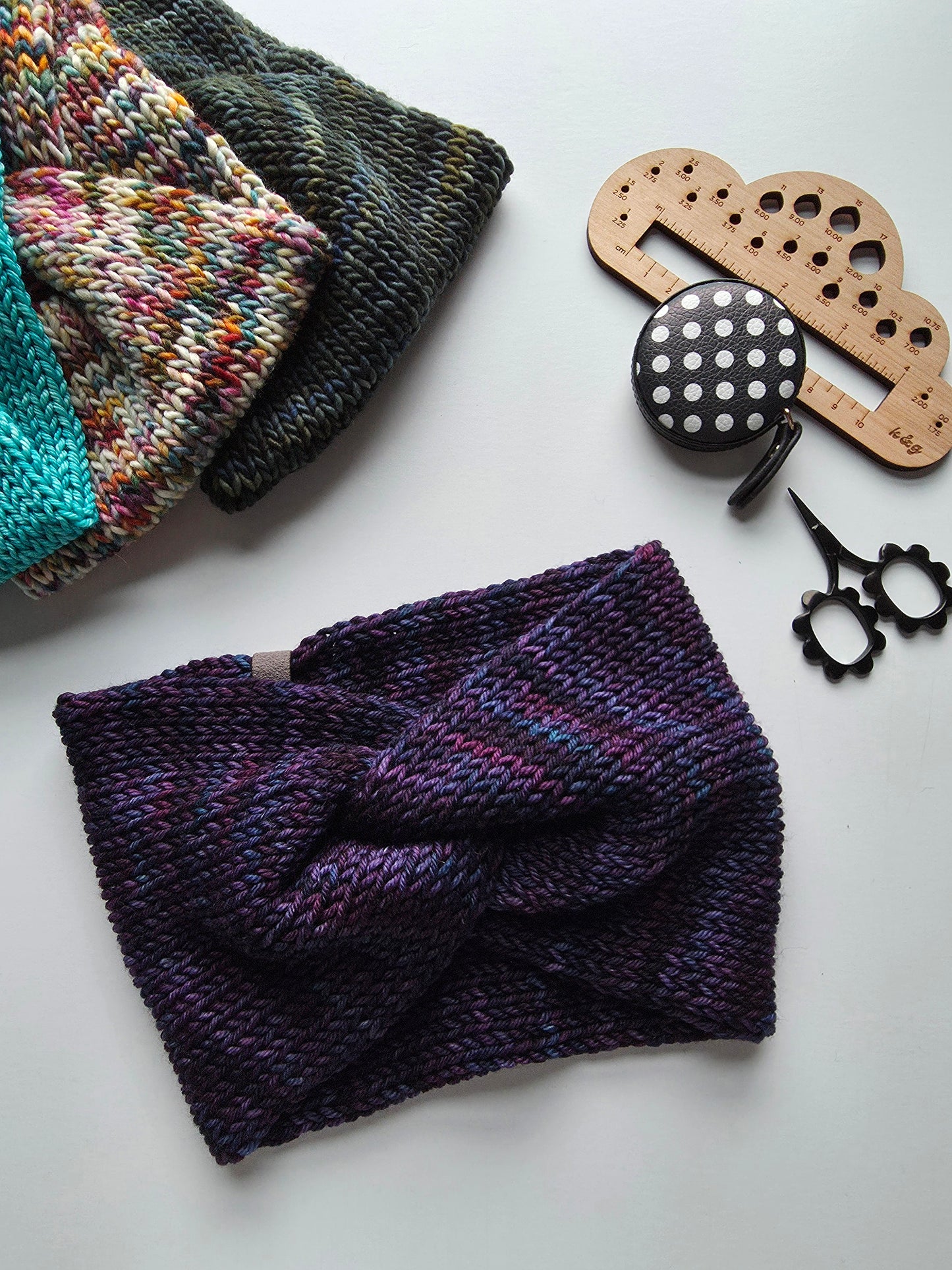 Merino Wool Twisted Headband