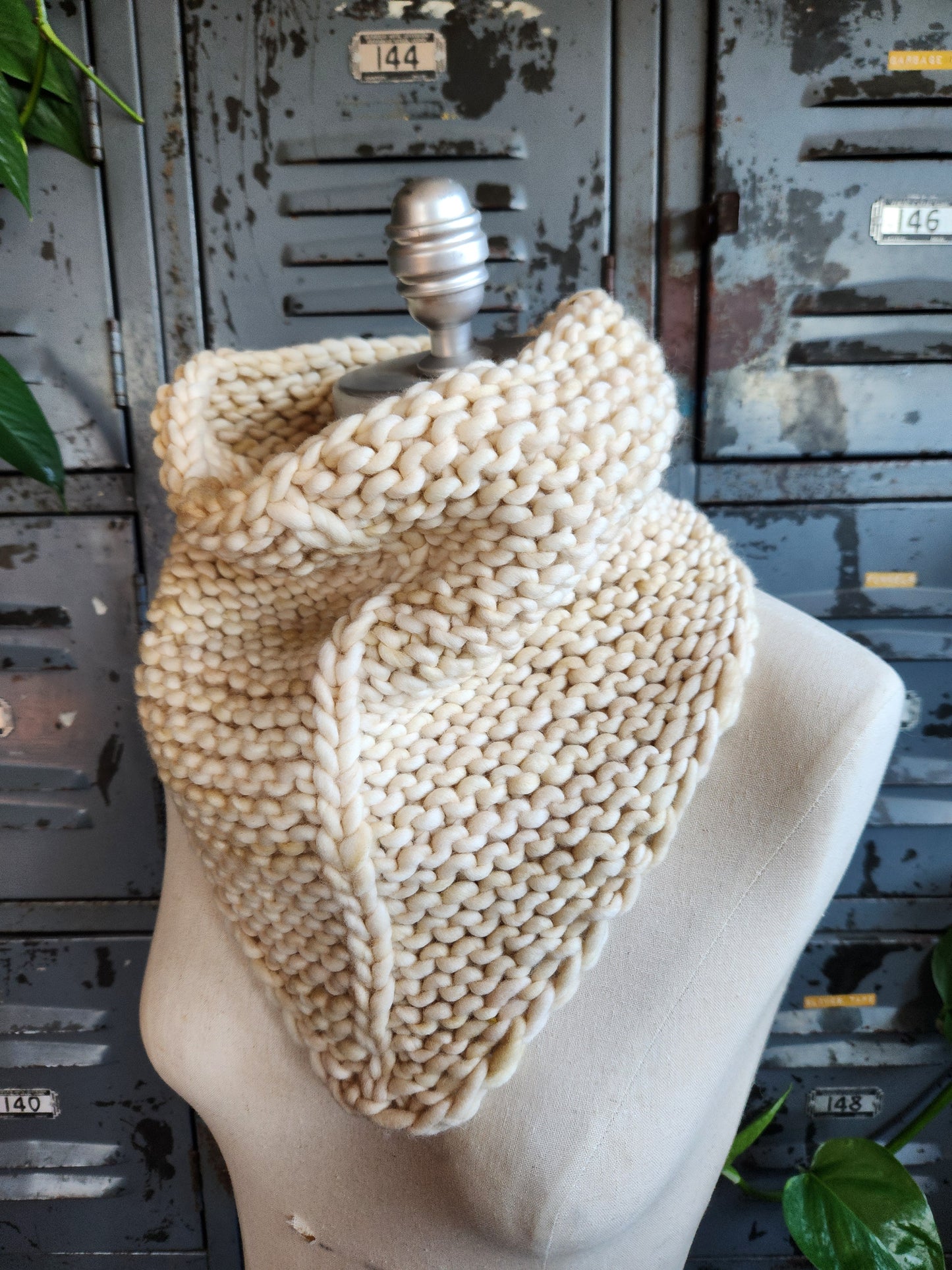 Merino Wool Bandana Cowl