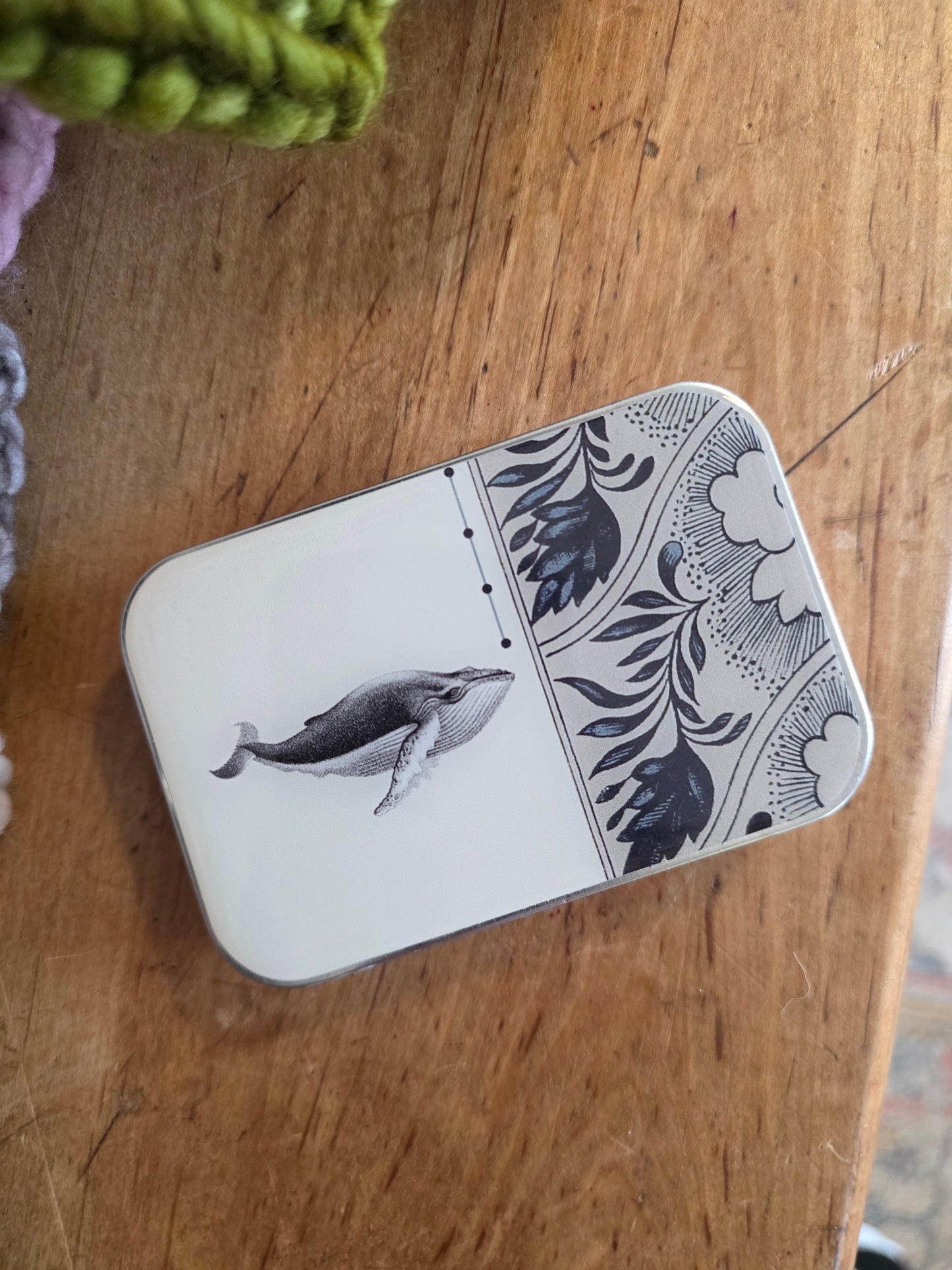 Large Whale Notions Tin