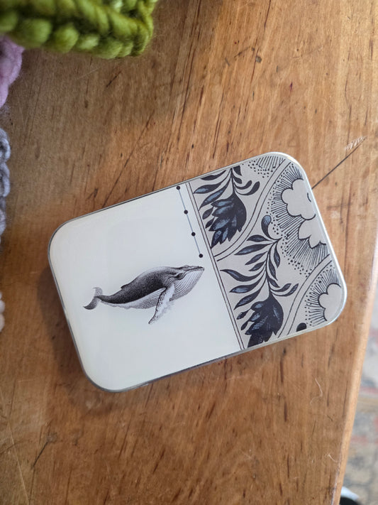 Large Whale Notions Tin