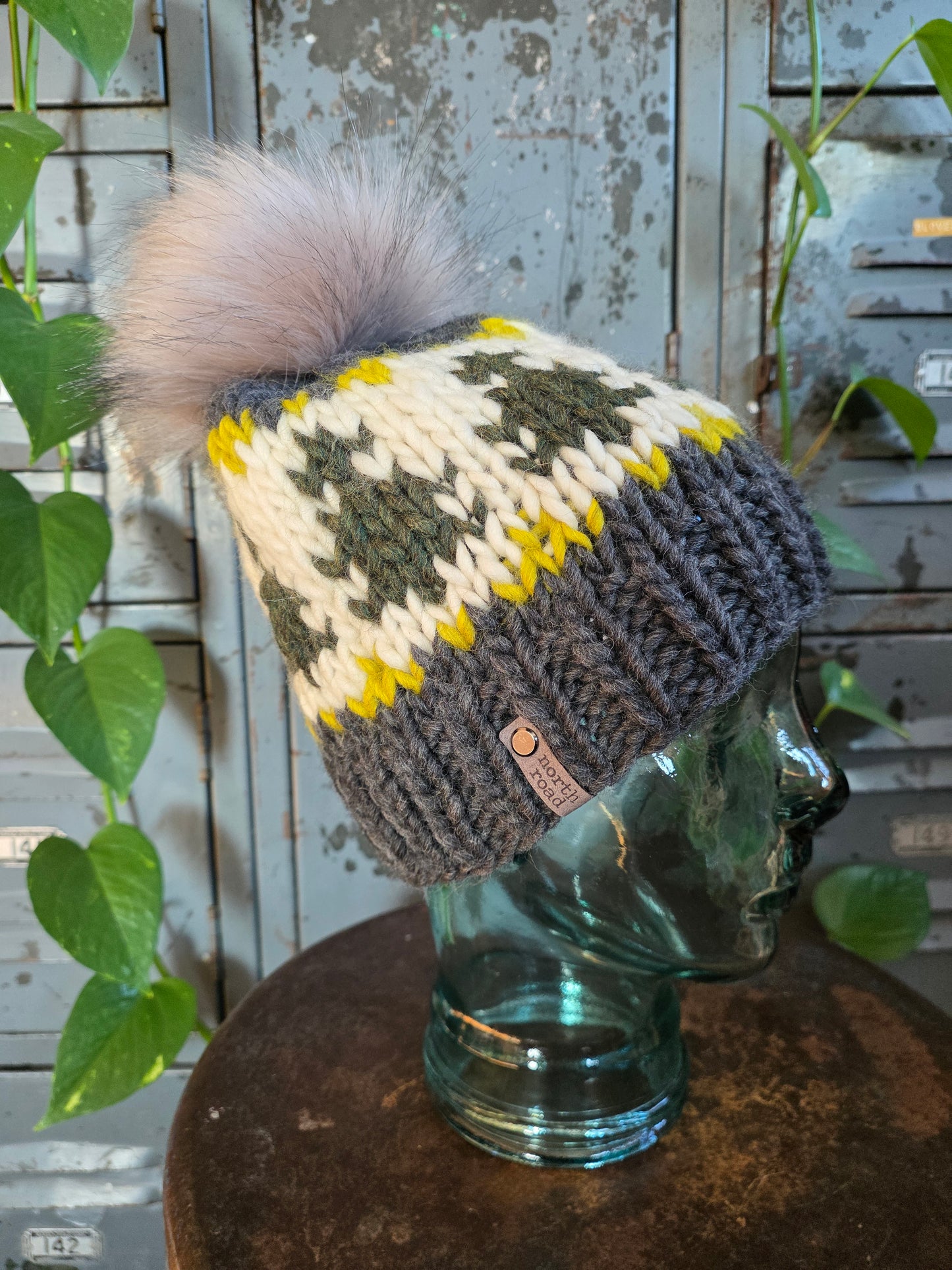 Merino Wool Pom Hat