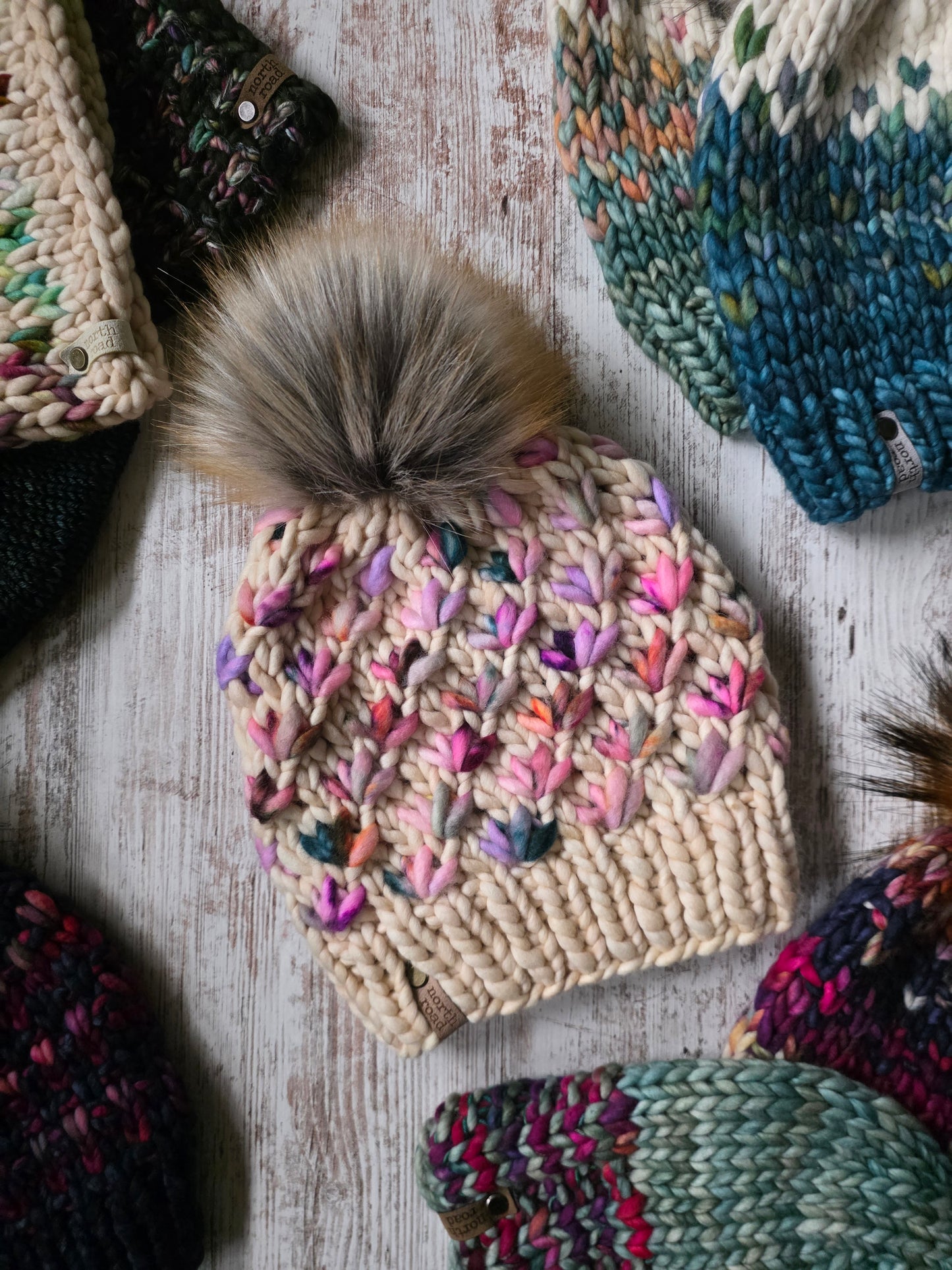 Merino Wool Pom Hat
