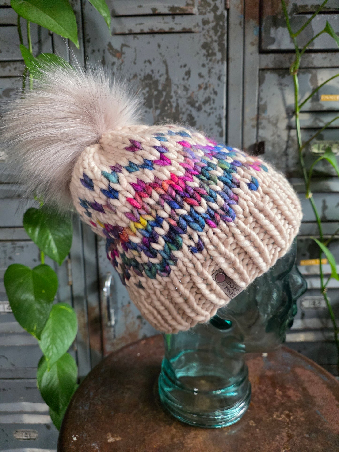 Merino Wool Pom Hat
