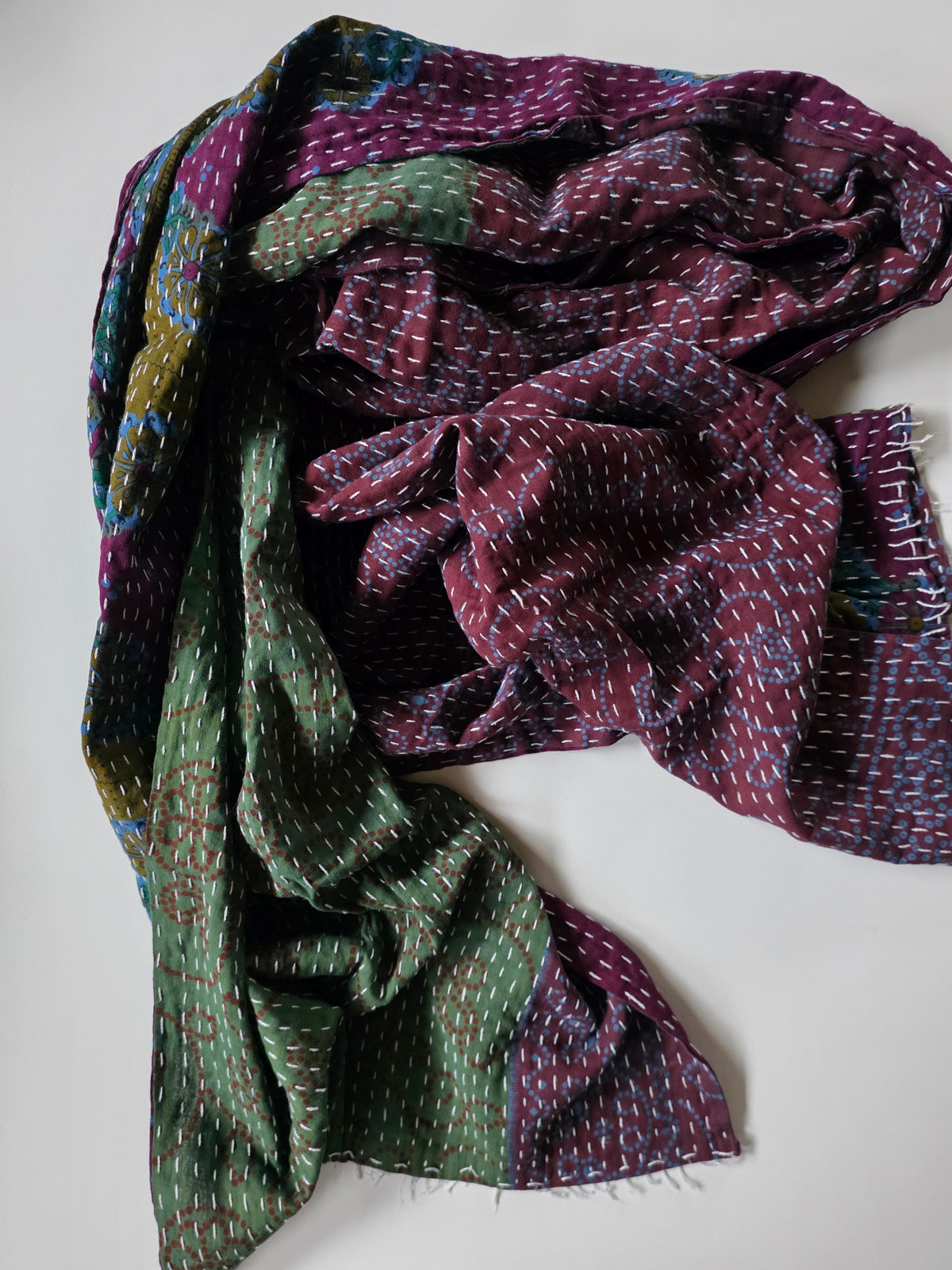 Kantha Scarf