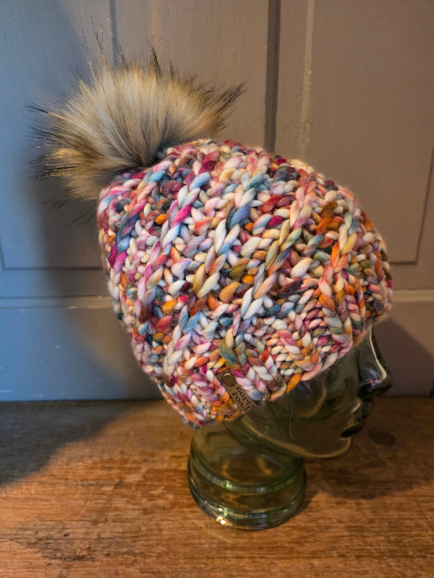 Merino Wool Pom Hat