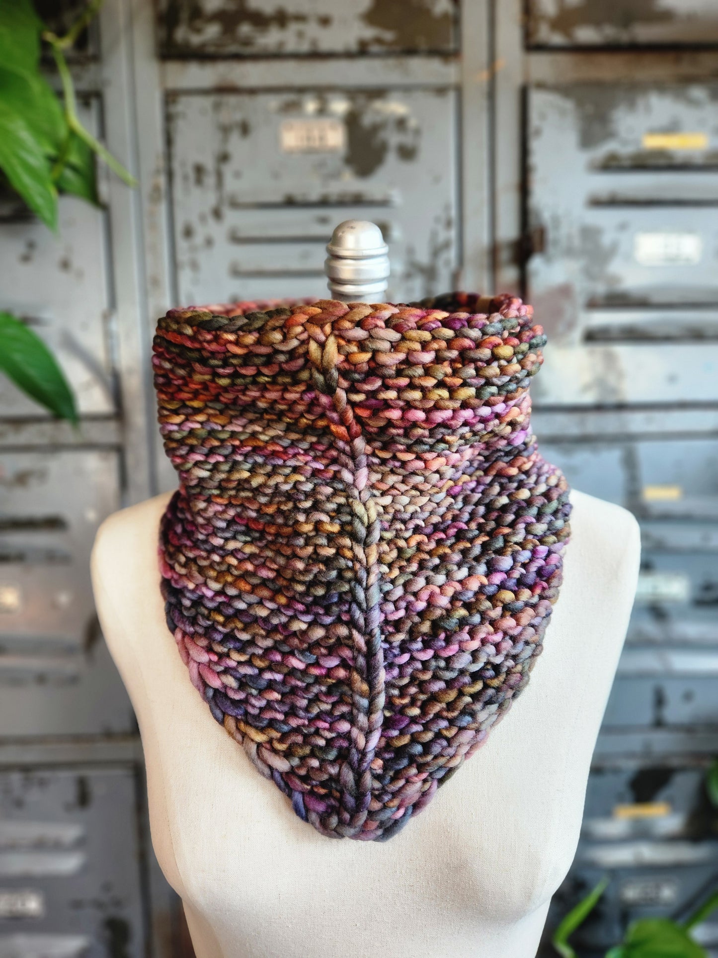 Merino Wool Bandana Cowl