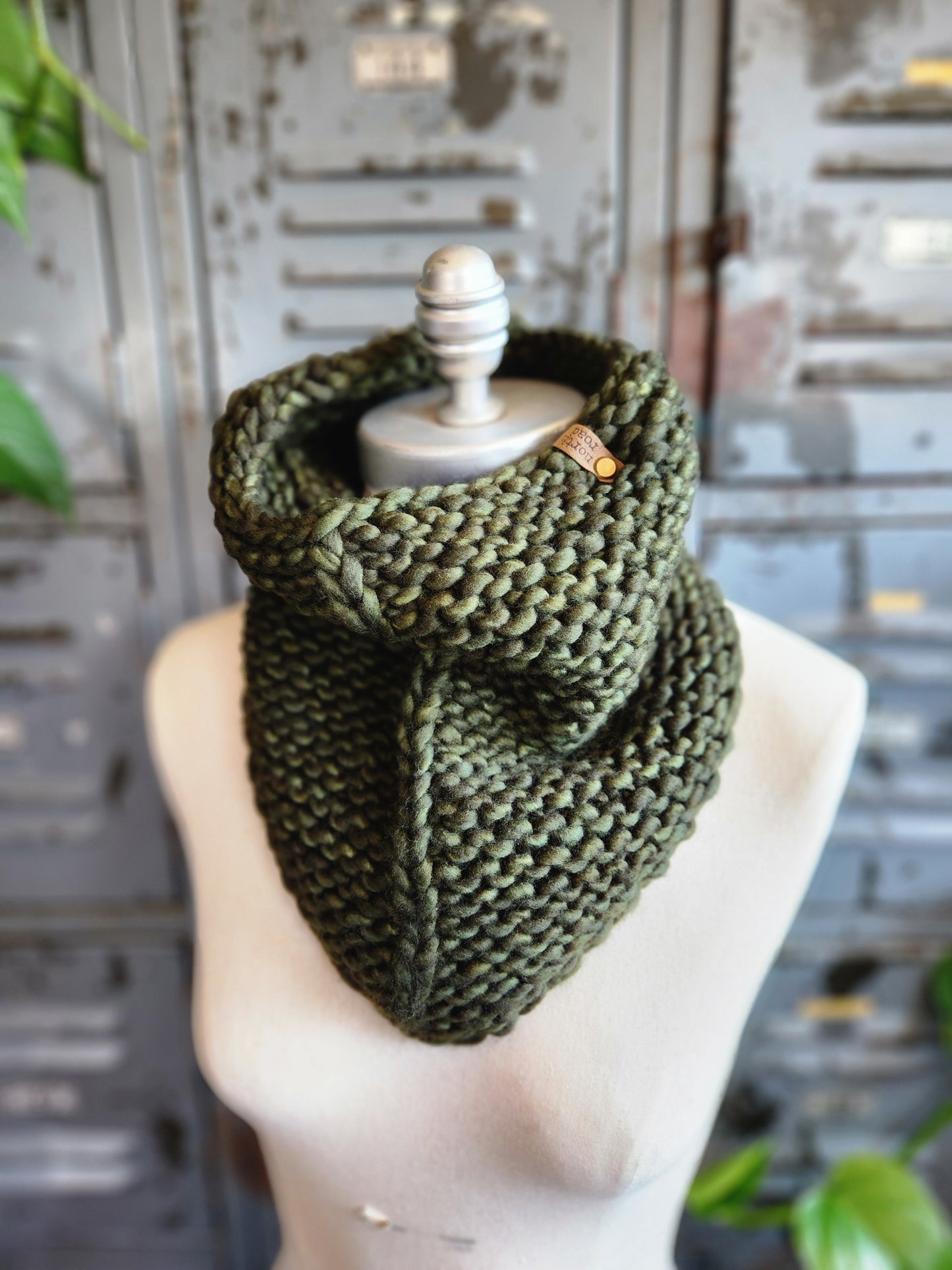 Merino Wool Bandana Cowl