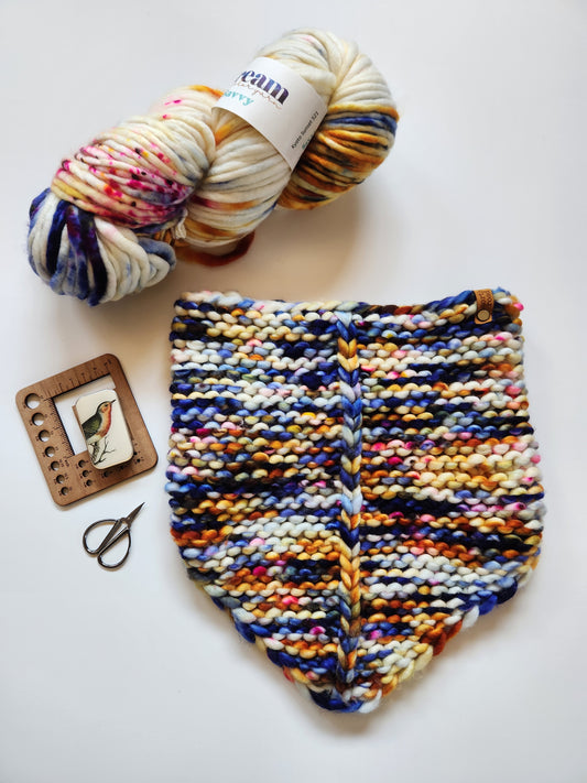 Merino Wool Bandana Cowl
