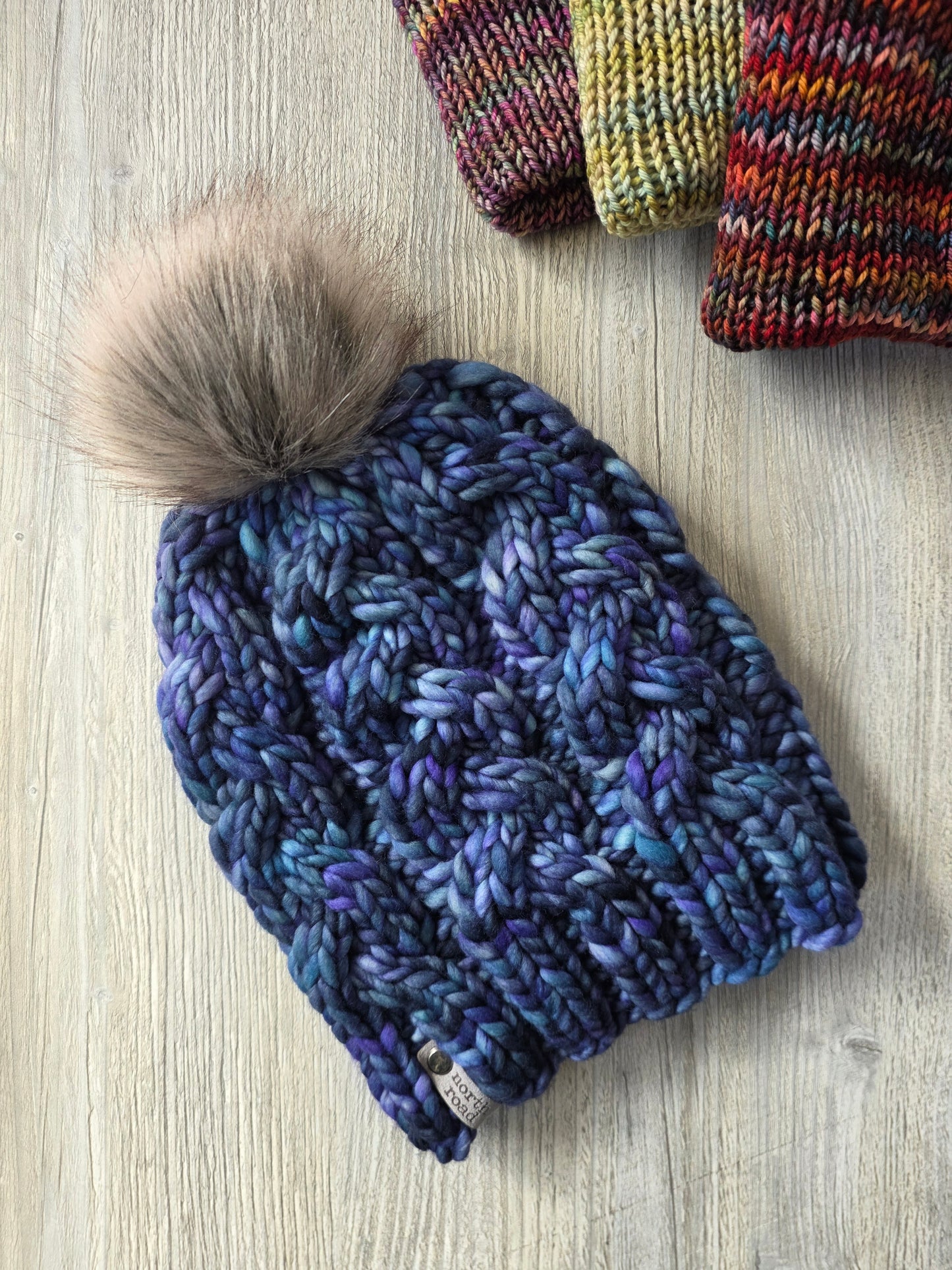 Merino Wool Pom Hat