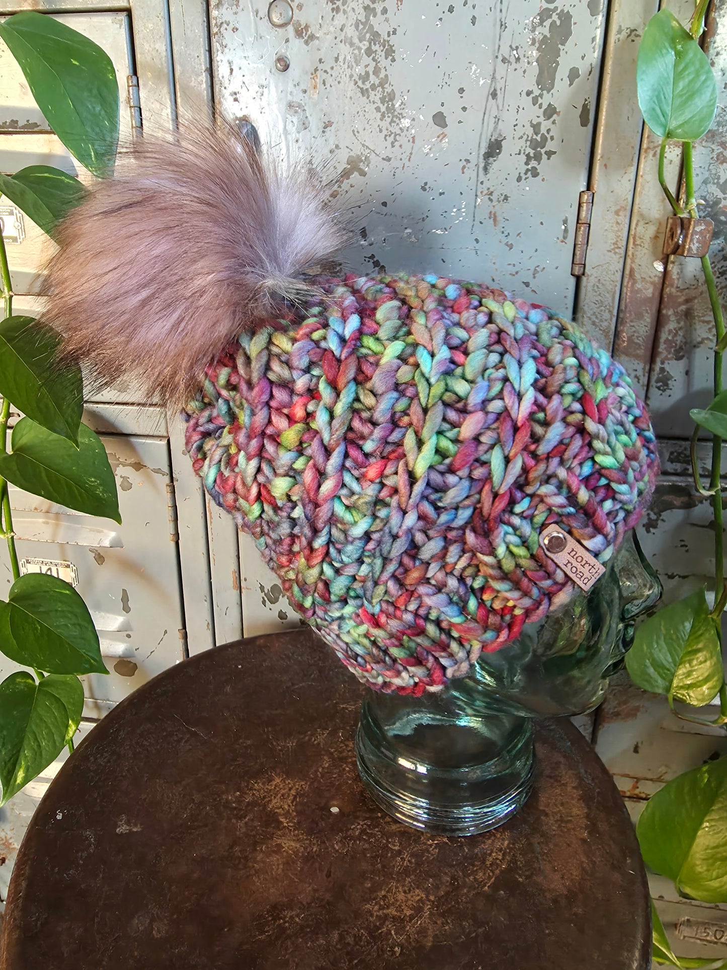 Merino Wool Pom Hat