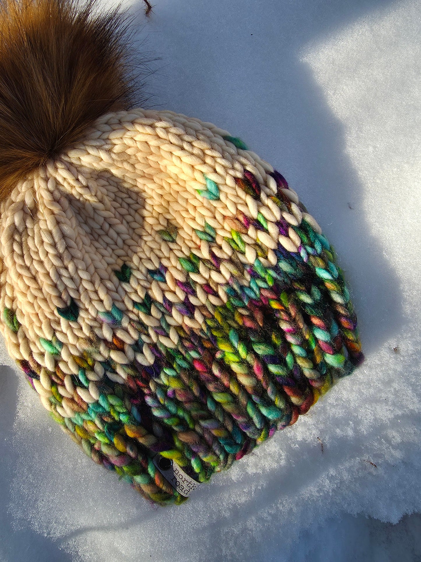 Merino Wool Pom Hat