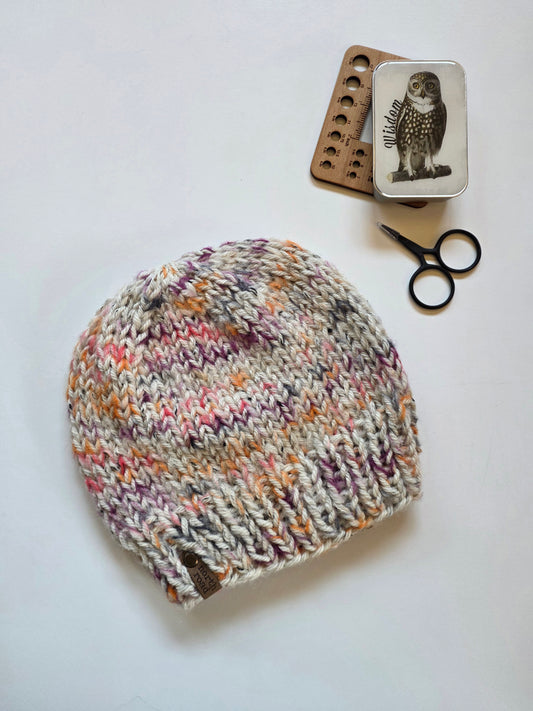 Merino Wool, Suri Alpaca Blend Pomless Hat
