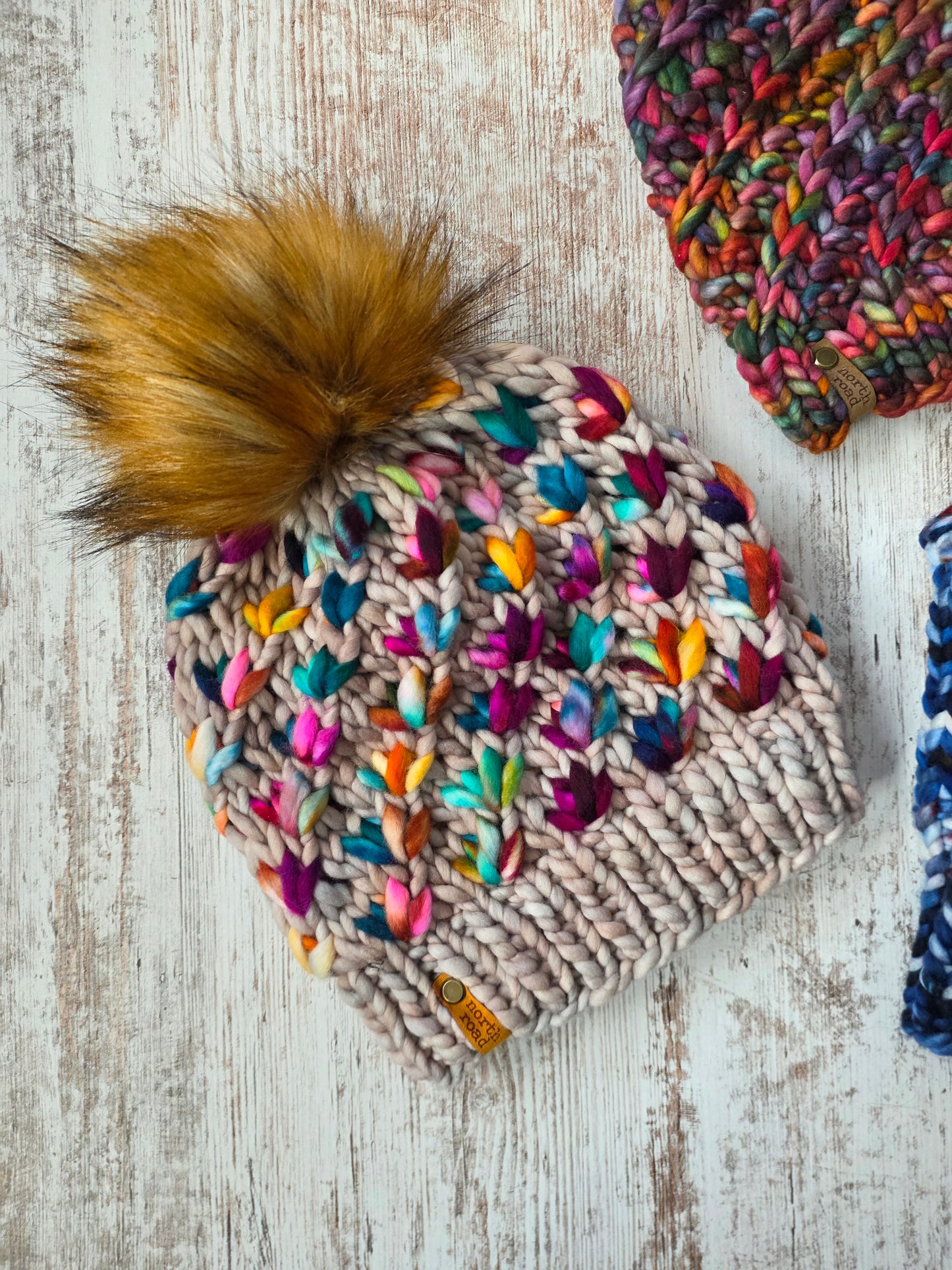 Merino Wool Pom Hat