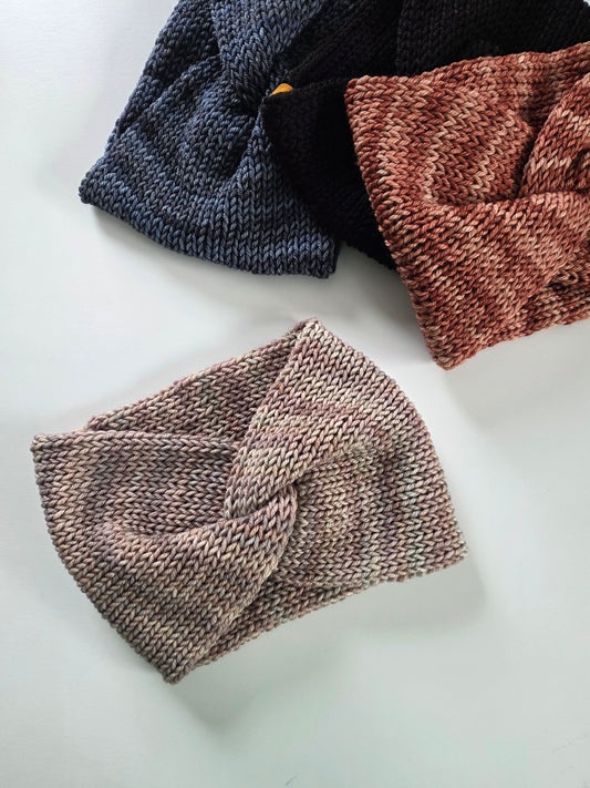 Merino Wool Twisted Headband