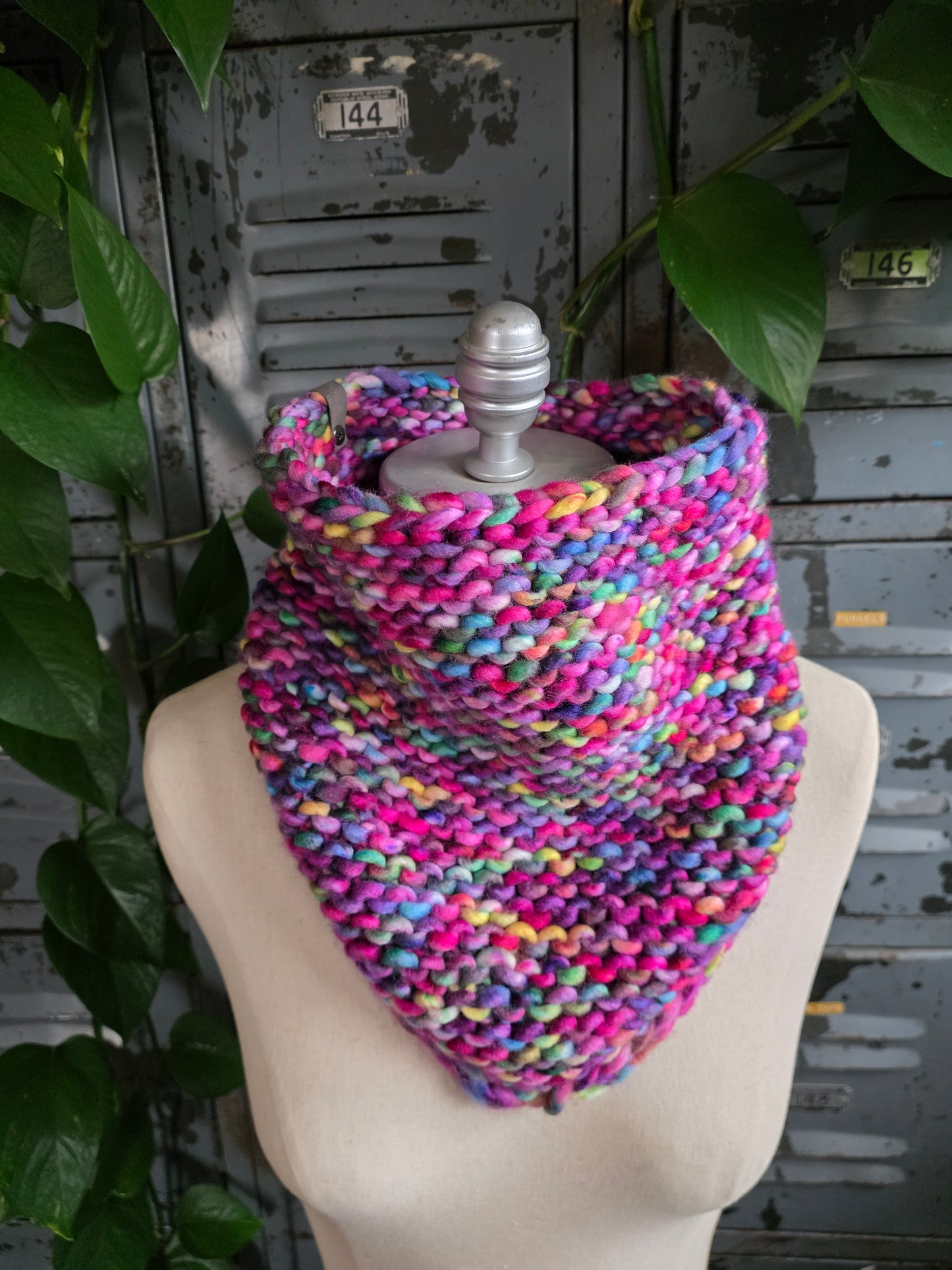 Merino Wool Bandana Cowl