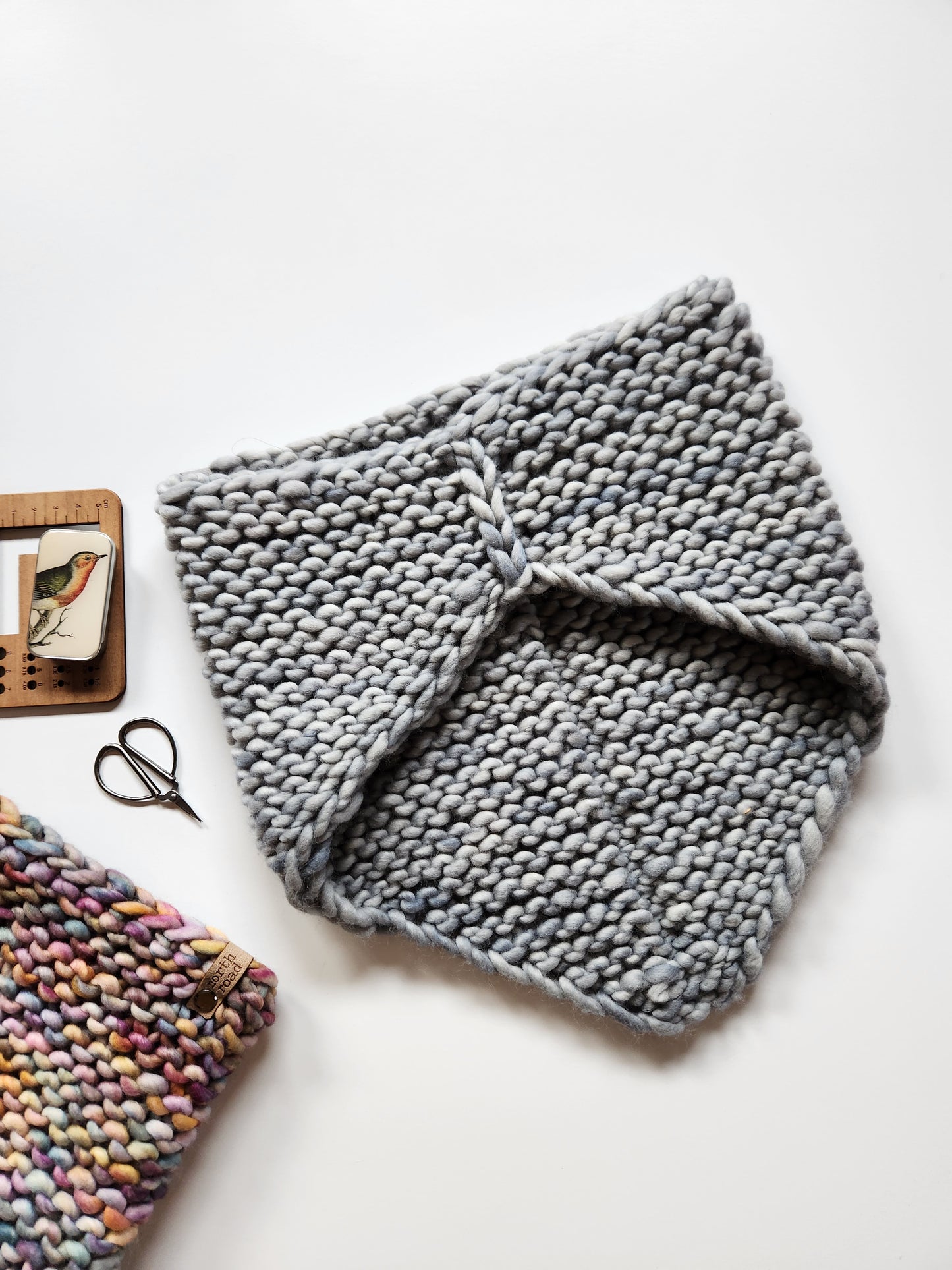 Merino Wool Bandana Cowl