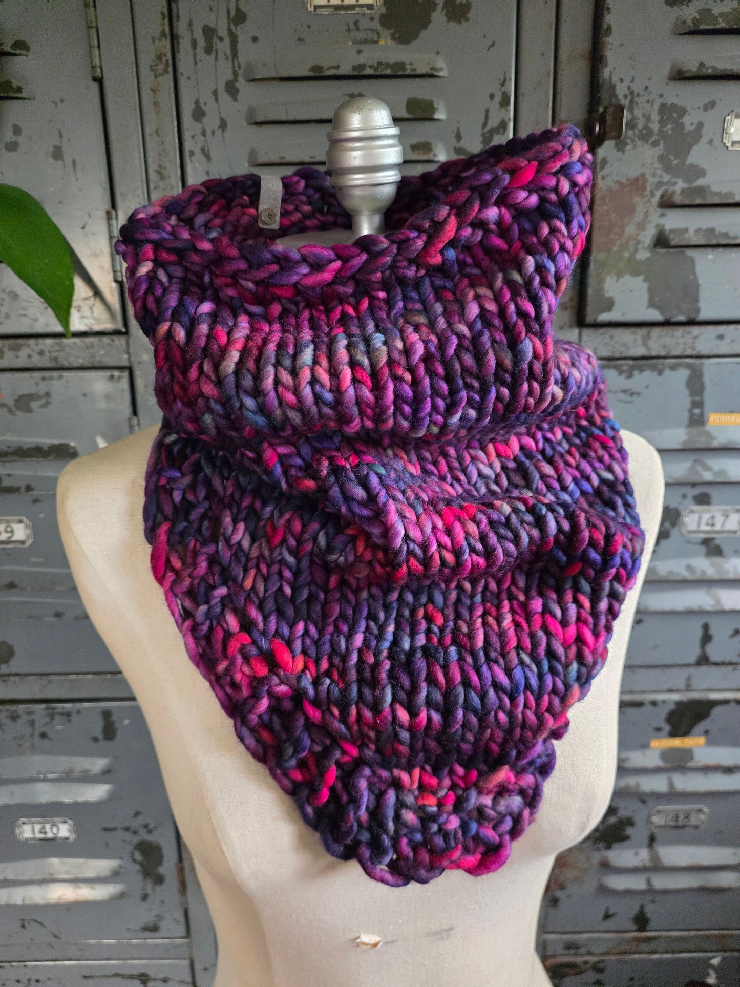 Merino Wool Bandana Cowl