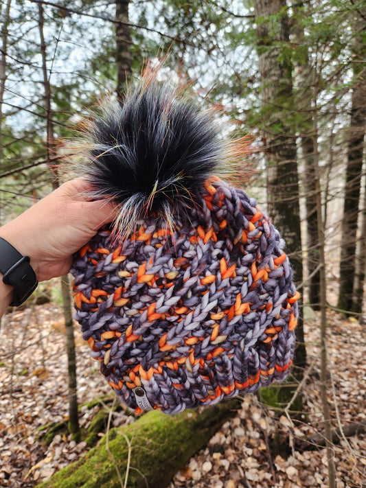 Merino Wool Pom Hat