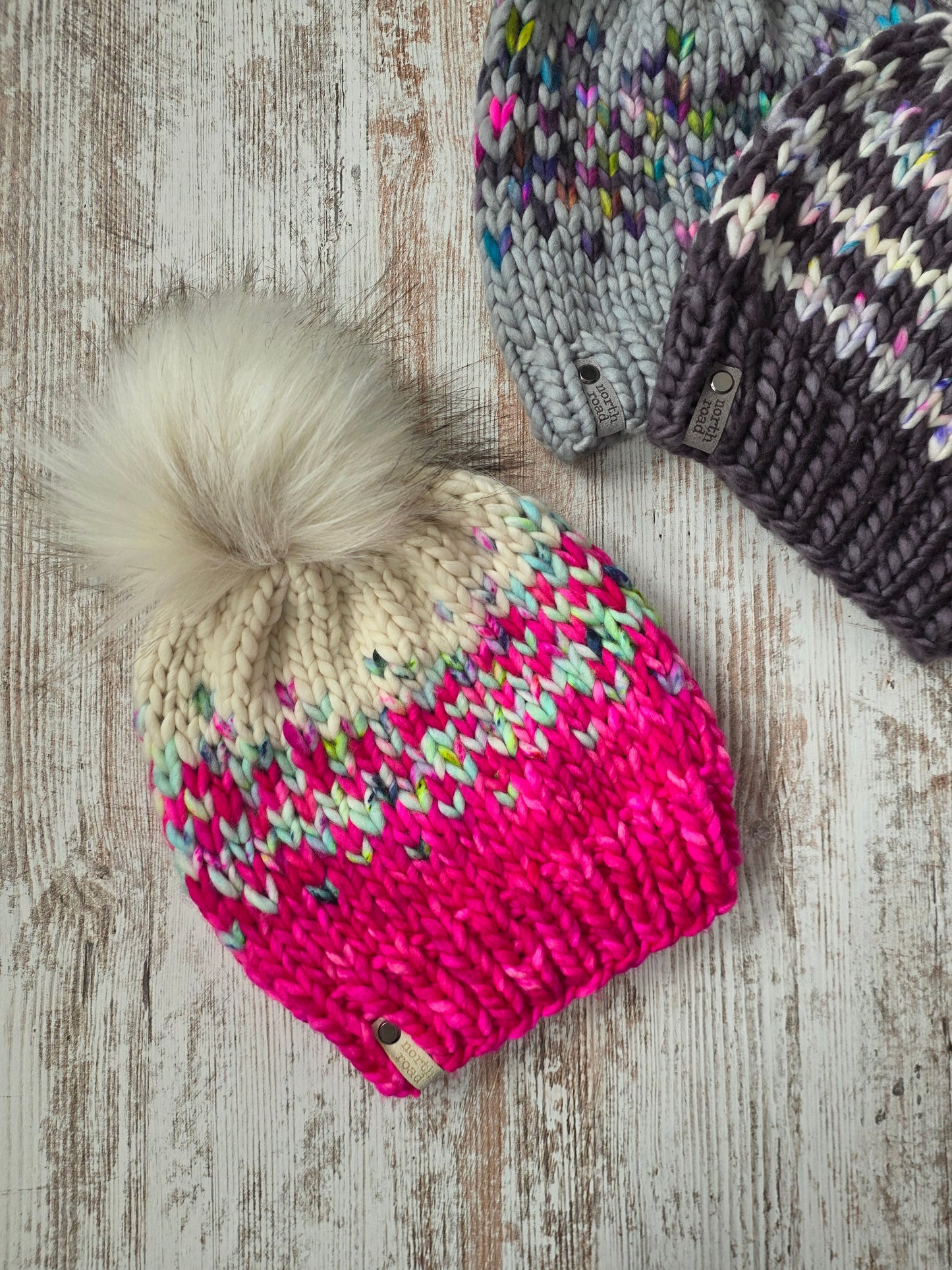 Merino Wool Pom Hat