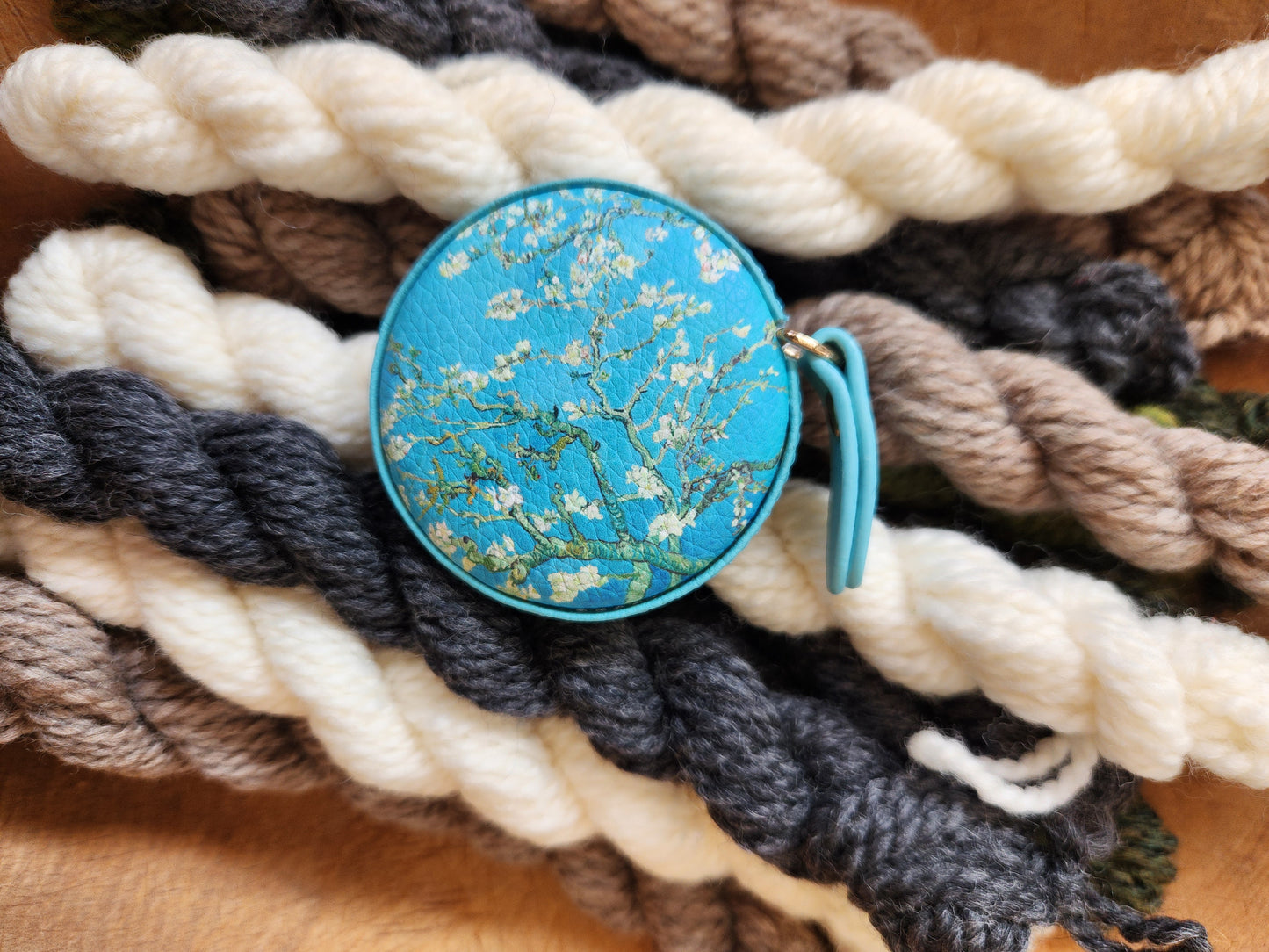 Monarque Retractable Tape Measure | Van Gogh Almond Blossoms