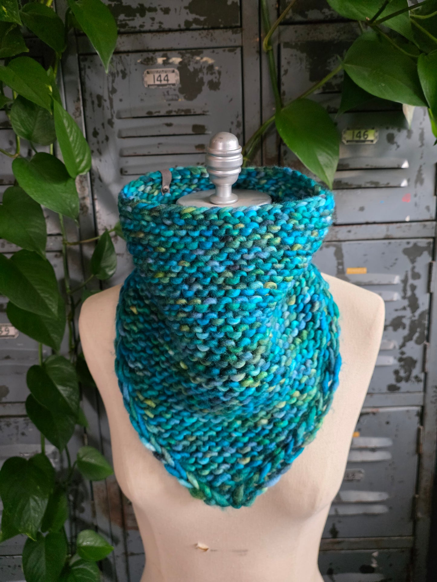 Merino Wool Bandana Cowl