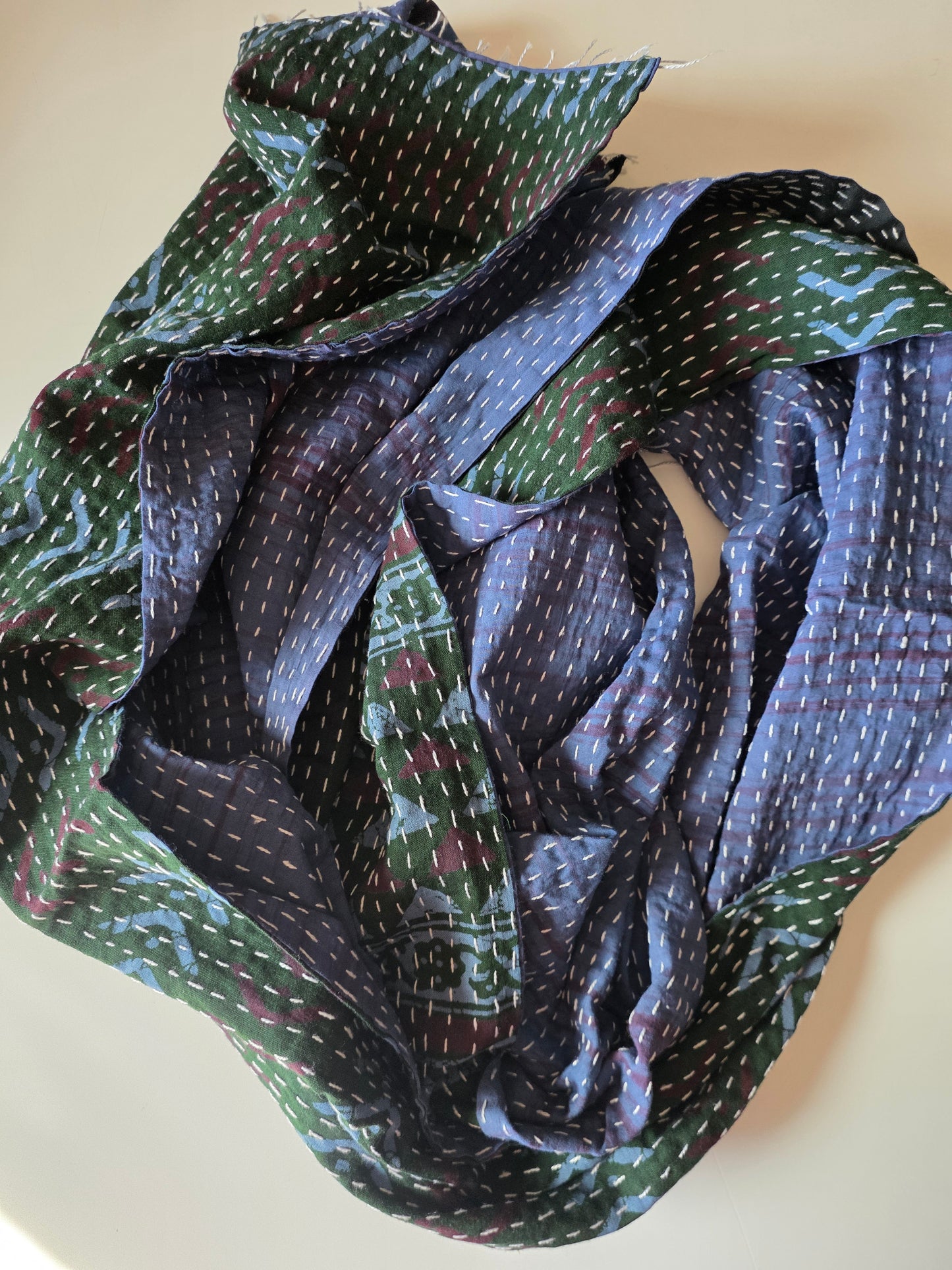 Kantha Scarf
