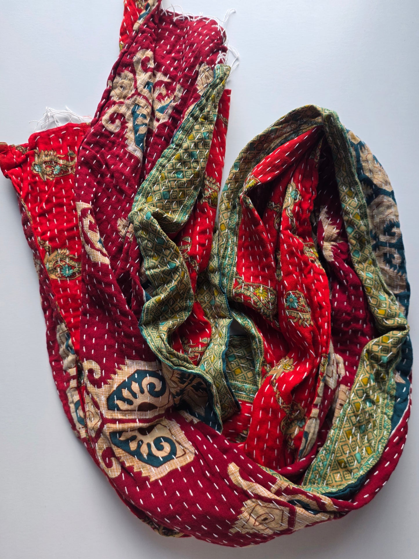 Kantha Scarf