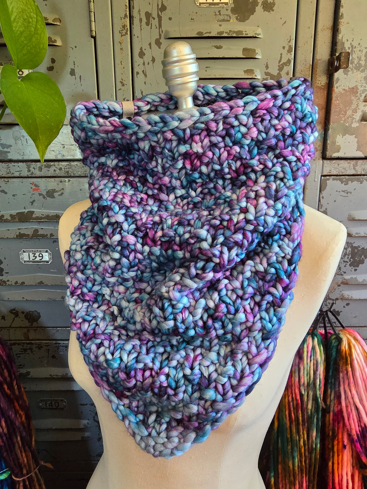 Merino Wool Bandana Cowl