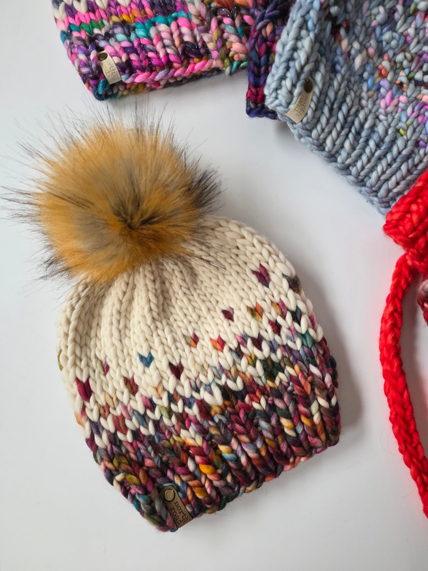 Merino Wool Pom Hat