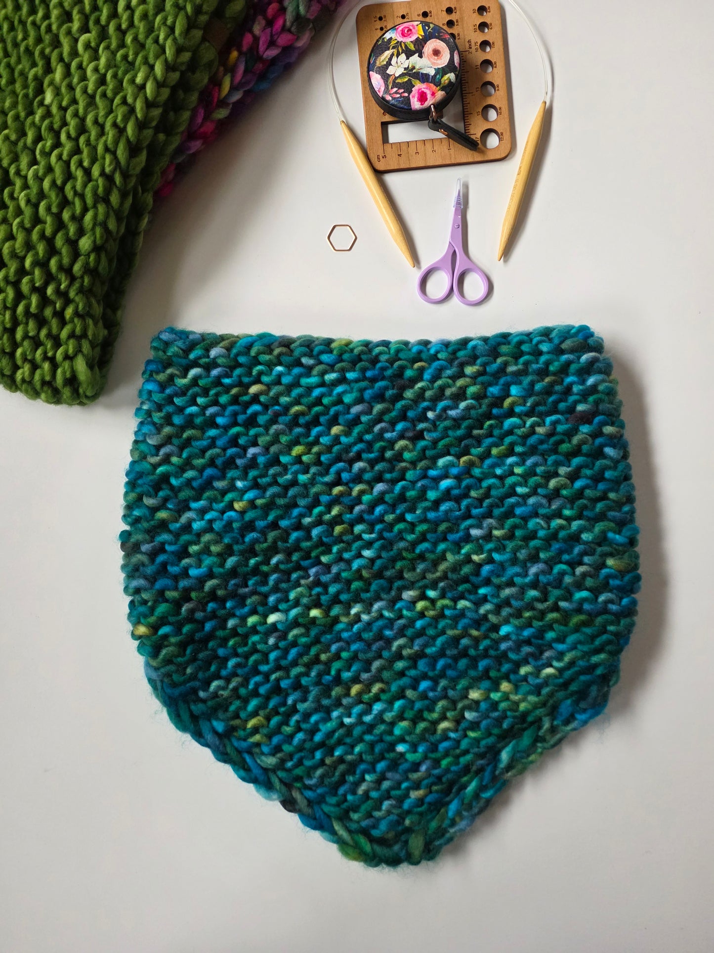 Merino Wool Bandana Cowl