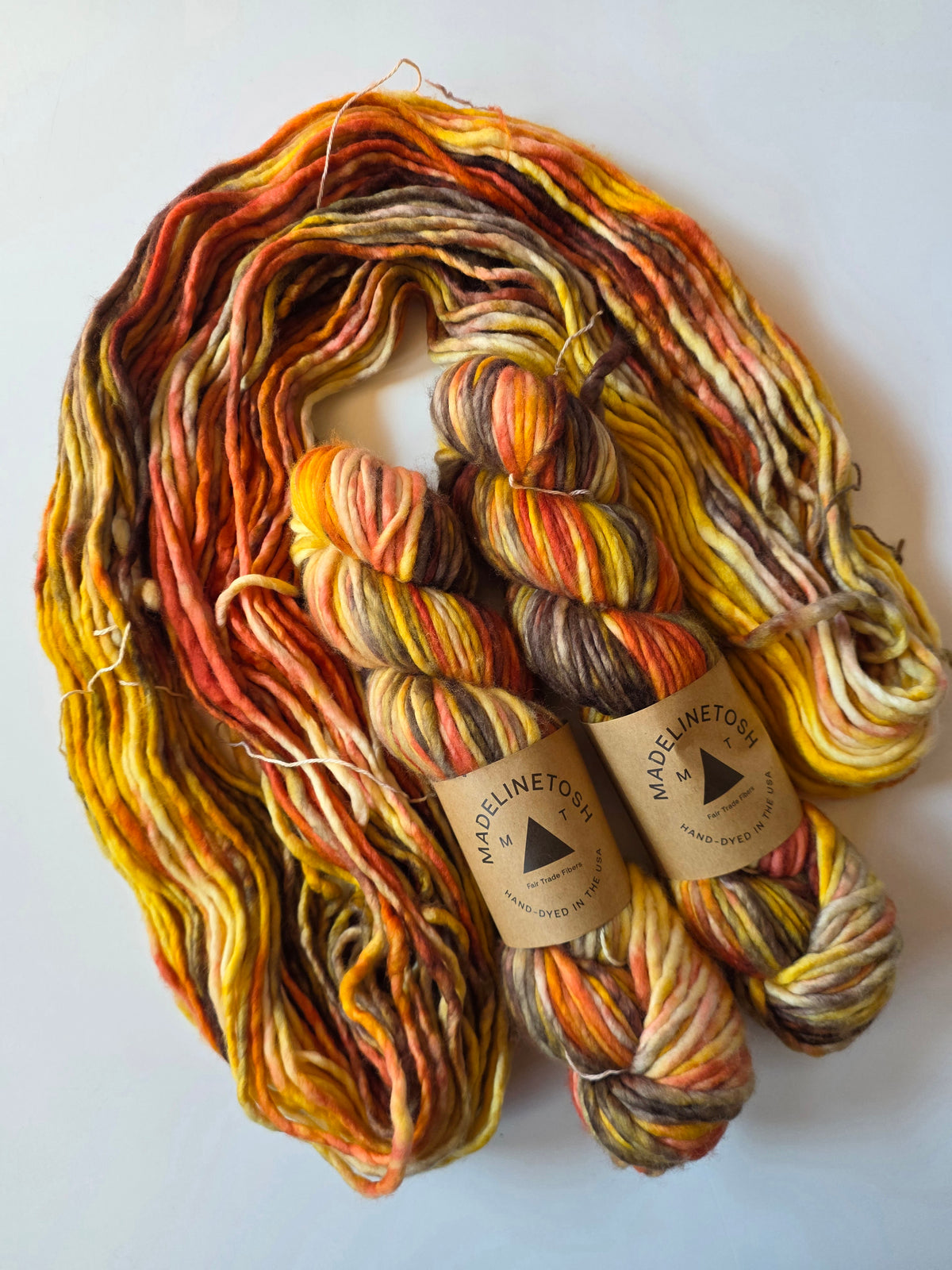 Madelinetosh Yarn | Tosh Biggie | Auburn Afternoon