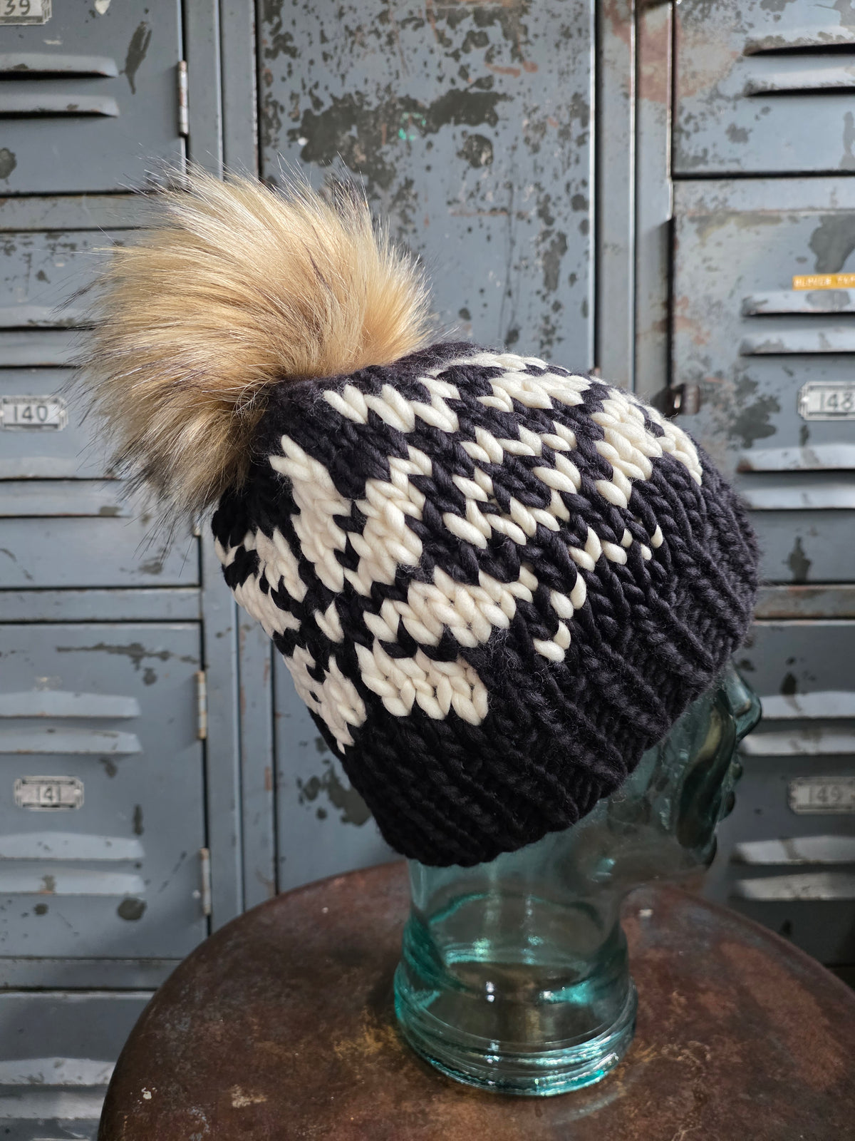 Merino Wool Pom Hat