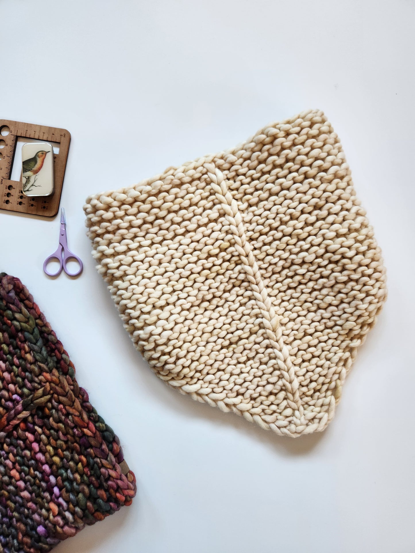 Merino Wool Bandana Cowl