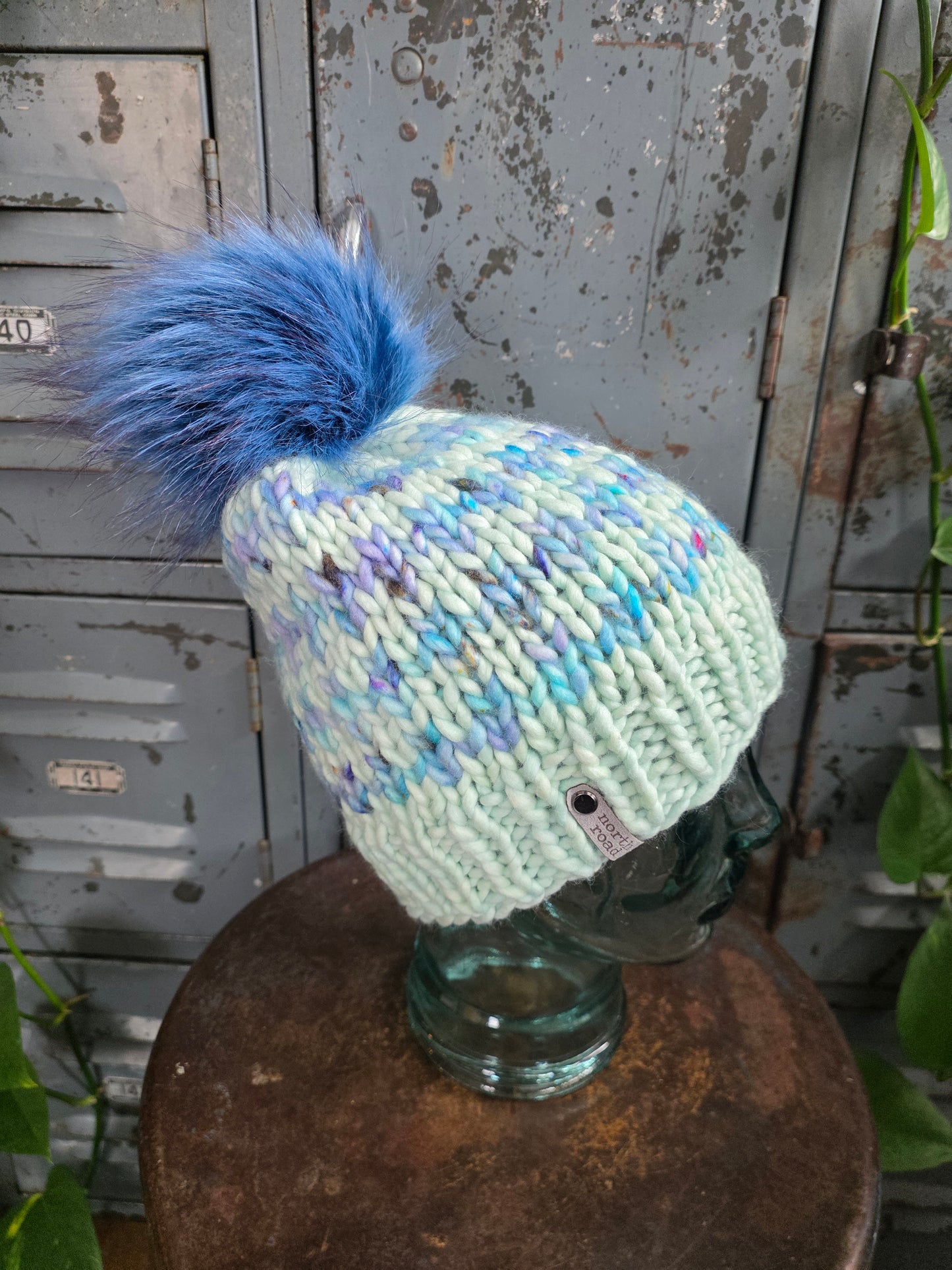 Merino Wool Pom Hat