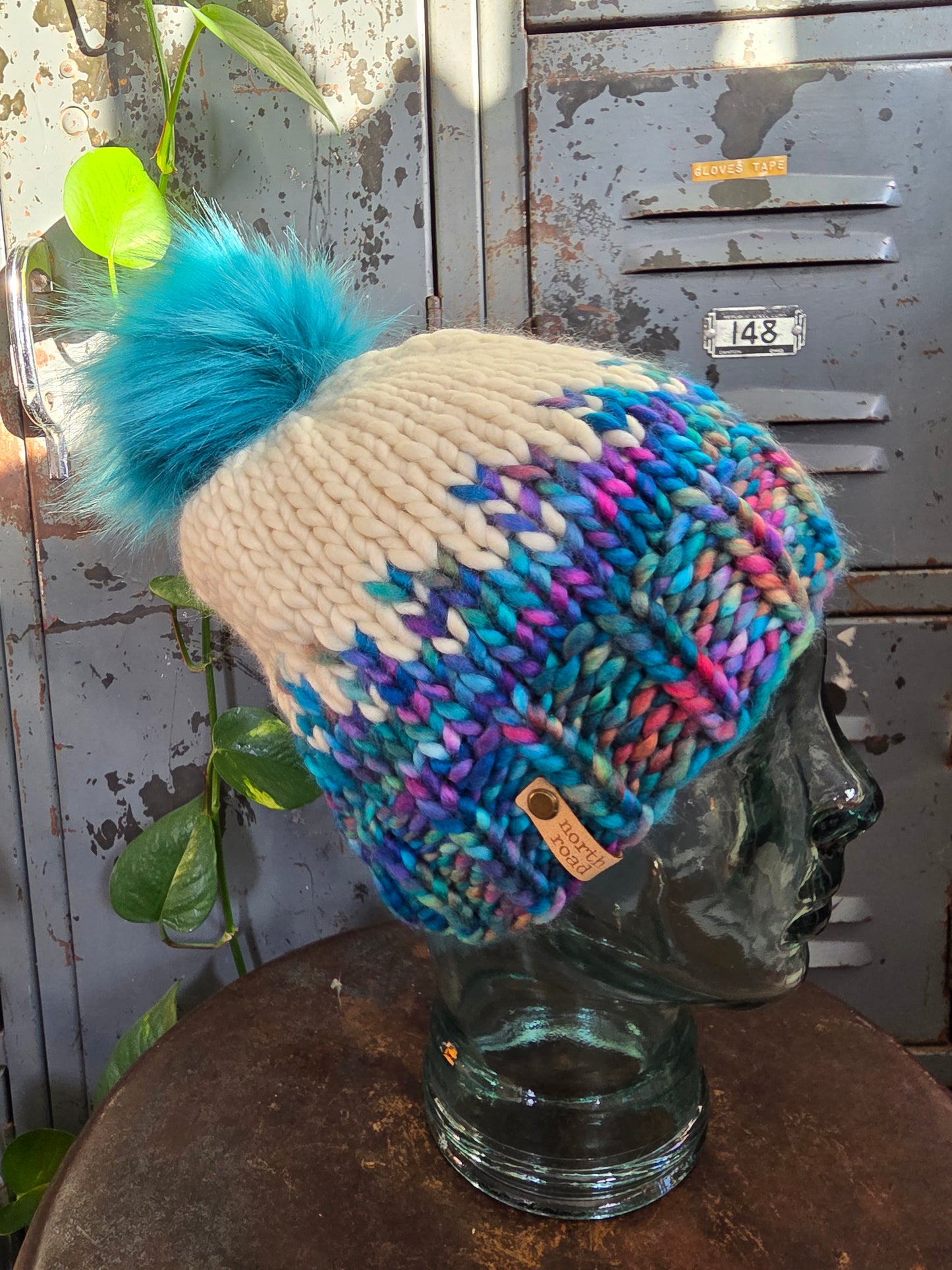 Merino Wool Pom Hat