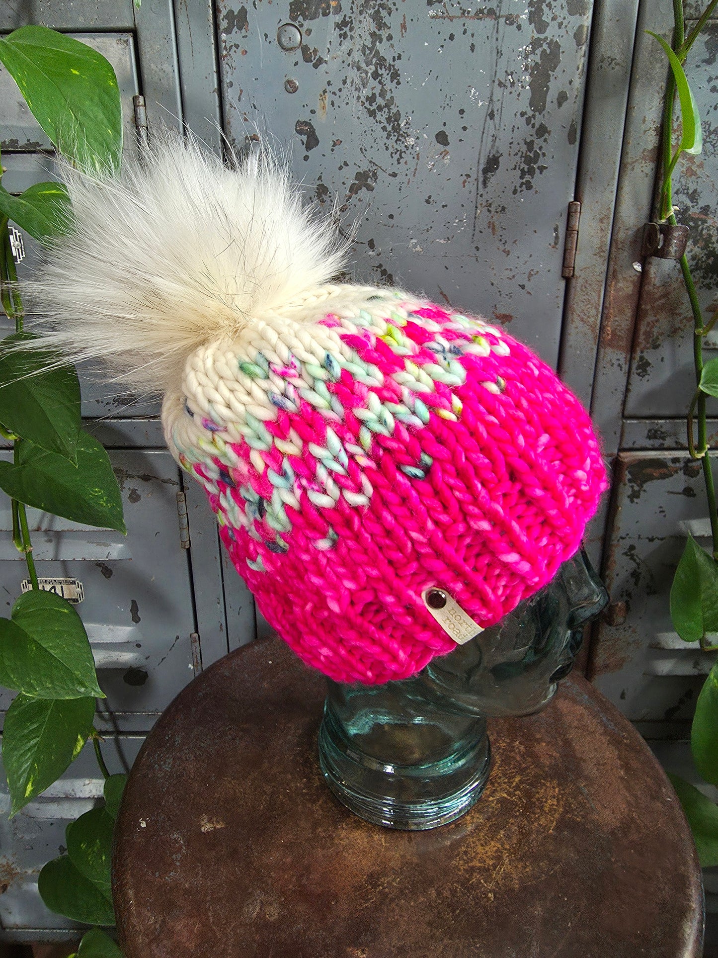 Merino Wool Pom Hat