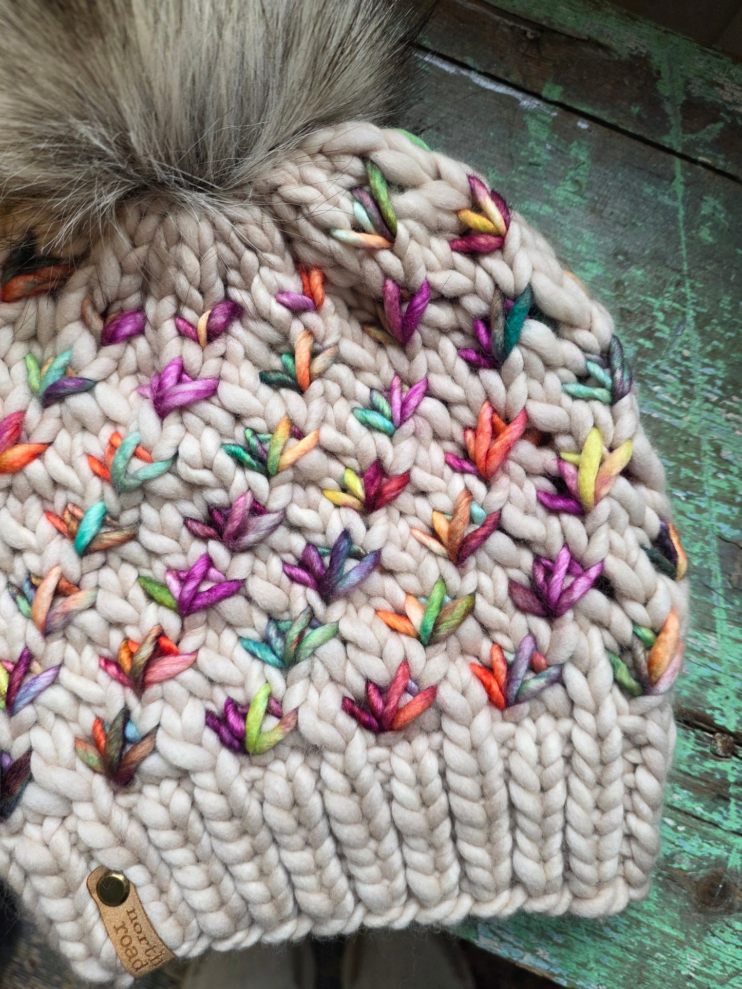 Merino Wool Pom Hat