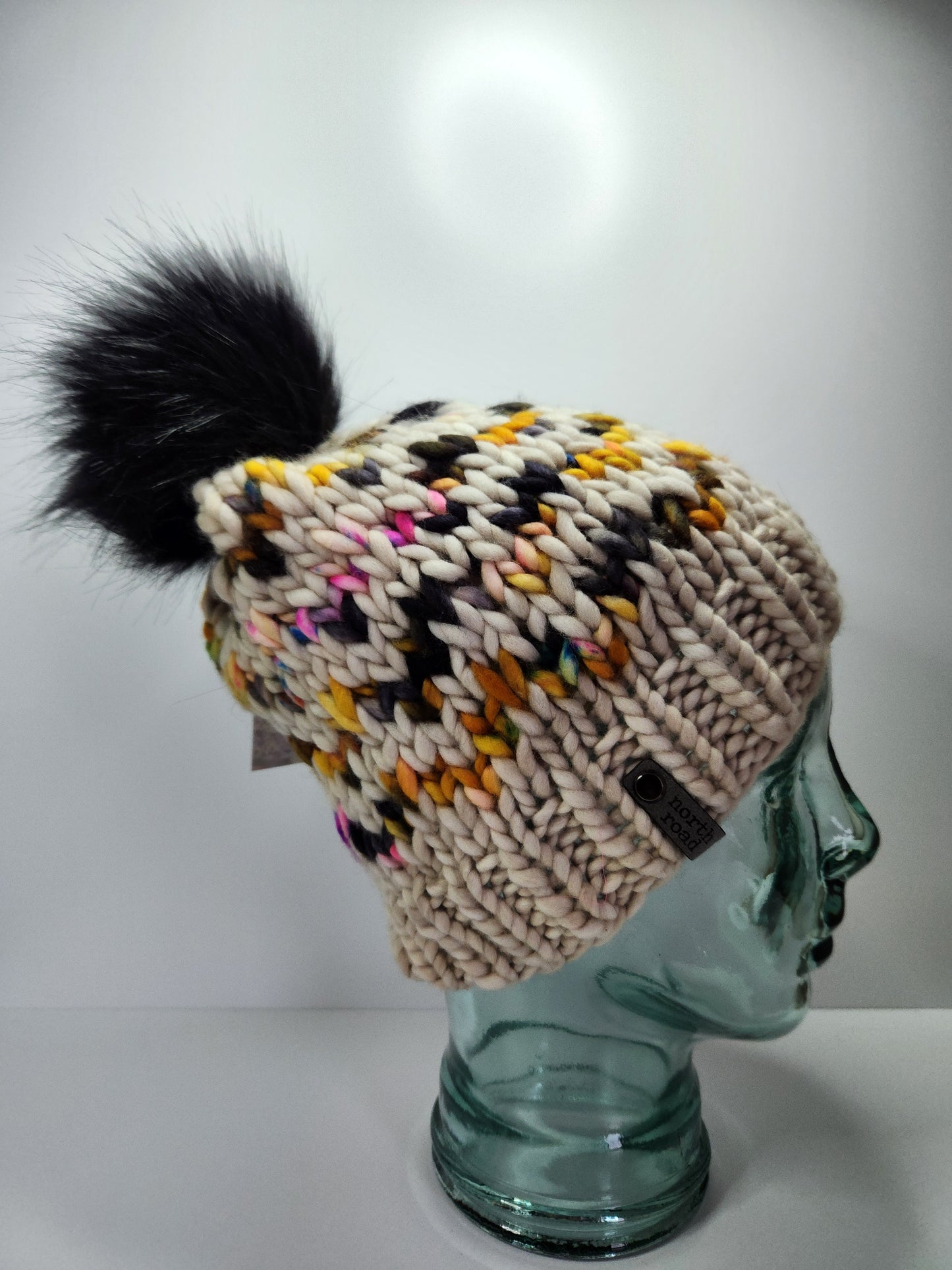 Merino Wool Pom Hat