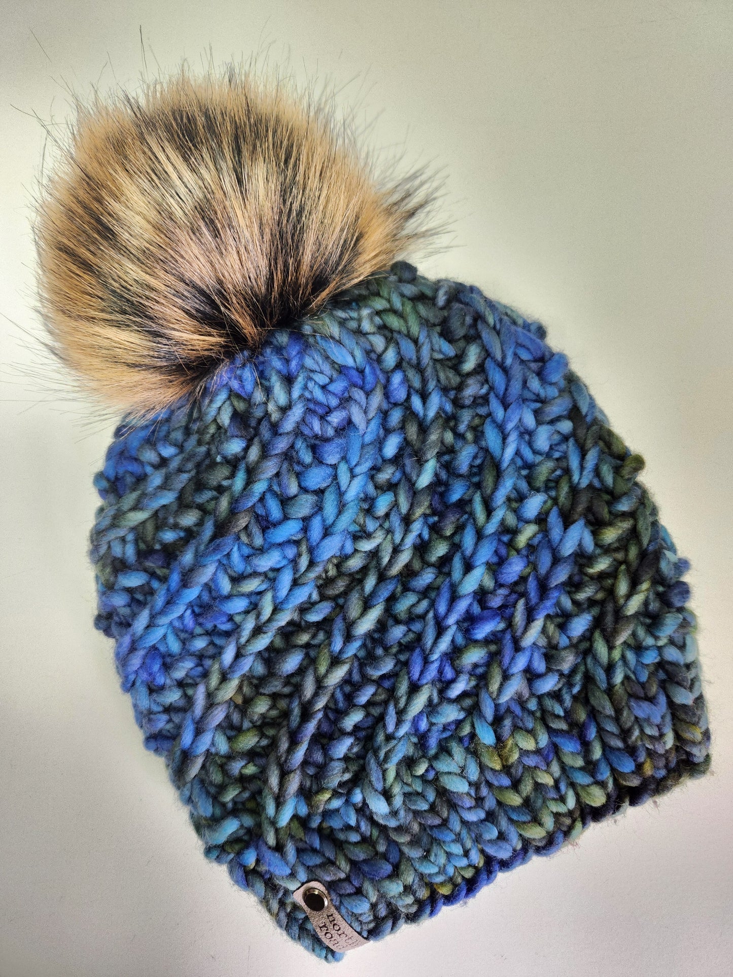 Merino Wool Pom Hat