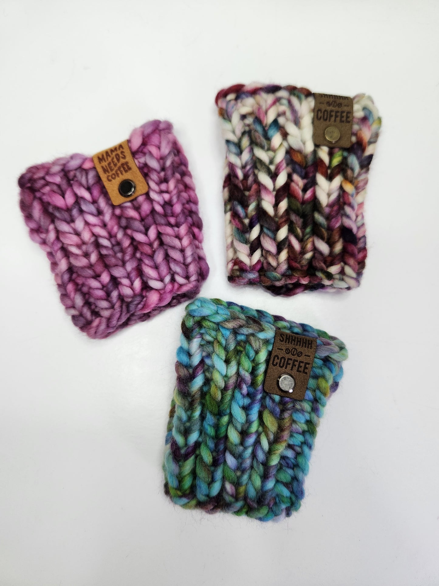 Set of 3 Mug Cozies