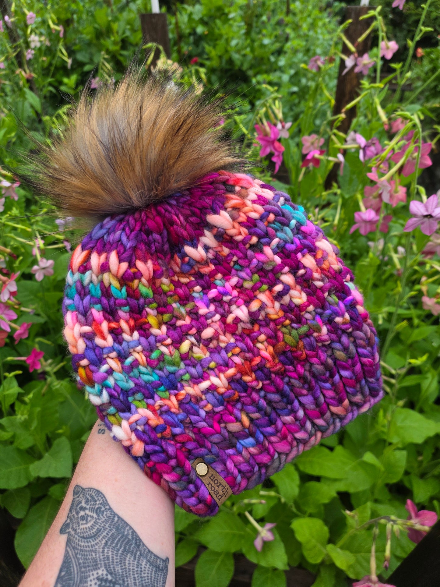 Merino Wool Pom Hat