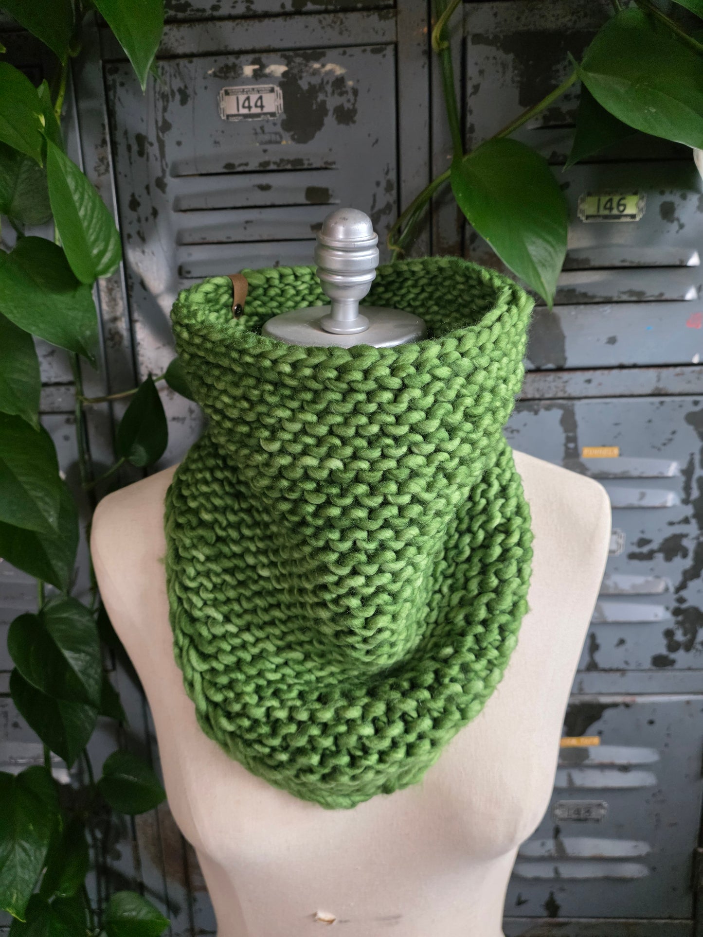Merino Wool Bandana Cowl